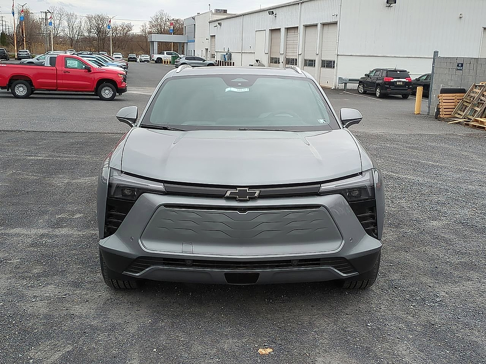 2025 Chevrolet Blazer EV eAWD LT - Sterling Gray Metallic exterior view 4
