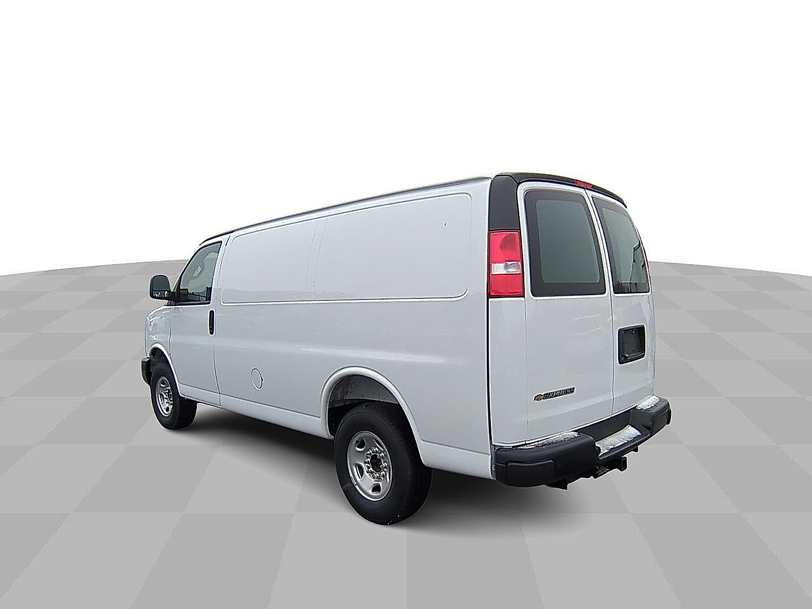 2025 Chevrolet Express Cargo RWD 3500 Regular Wheelbase WT - Summit White exterior view 7