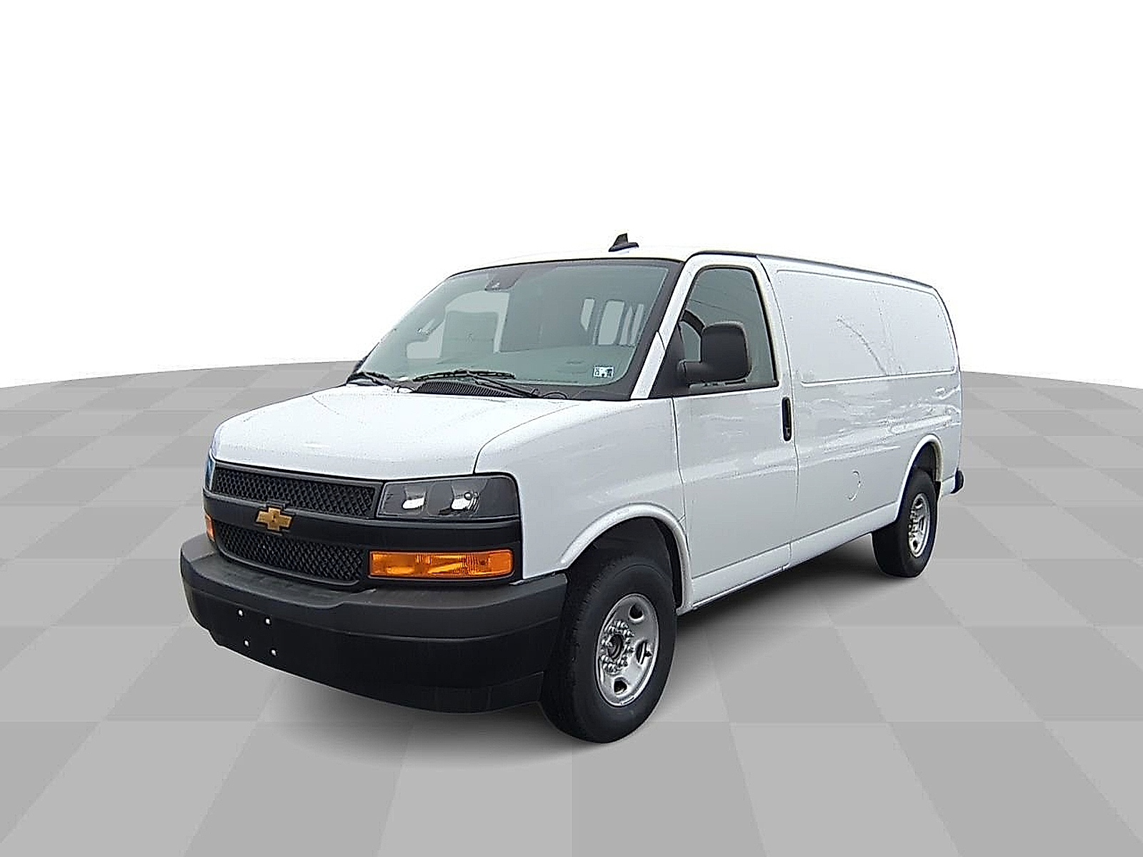 2025 Chevrolet Express Cargo RWD 3500 Regular Wheelbase WT - Summit White exterior view 5