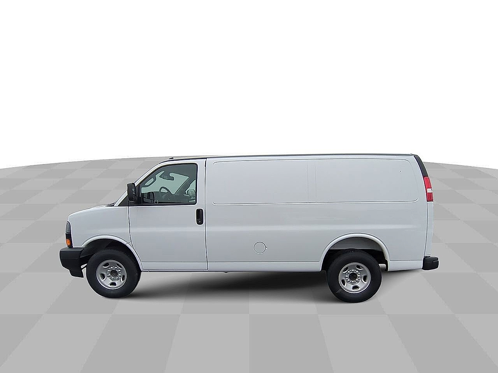 2025 Chevrolet Express Cargo RWD 3500 Regular Wheelbase WT - Summit White exterior view 6