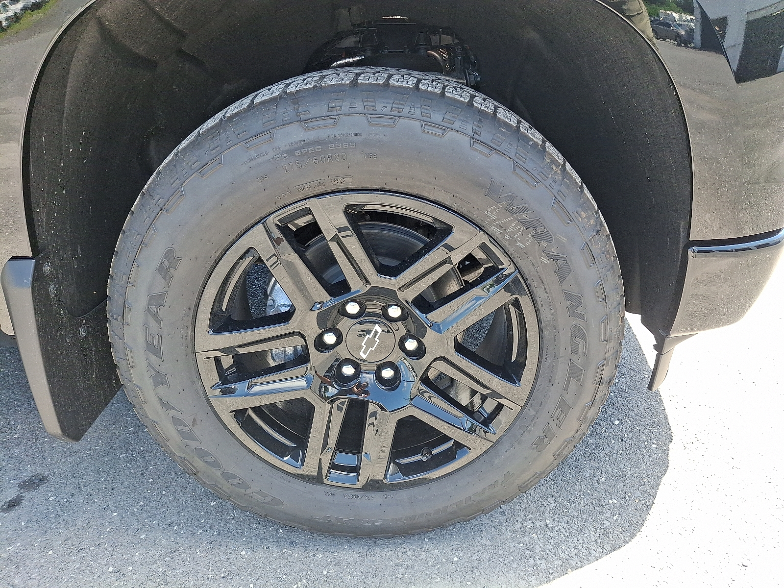 2025 Chevrolet Silverado 1500 4WD Crew Cab Short Bed RST - Black - GBA exterior view 5