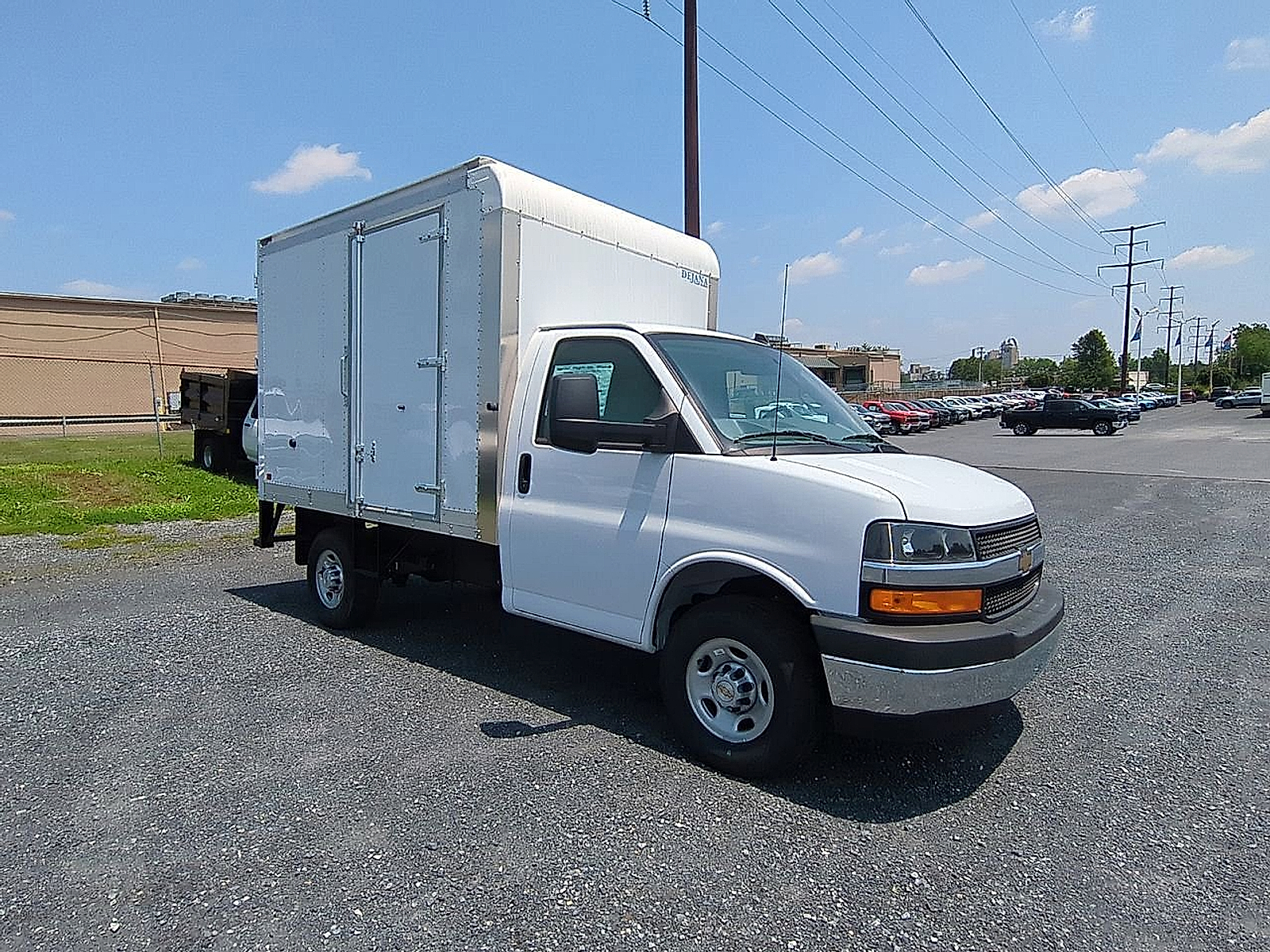 2025 Chevrolet Express Cutaway Work Van - Summit White exterior view 3