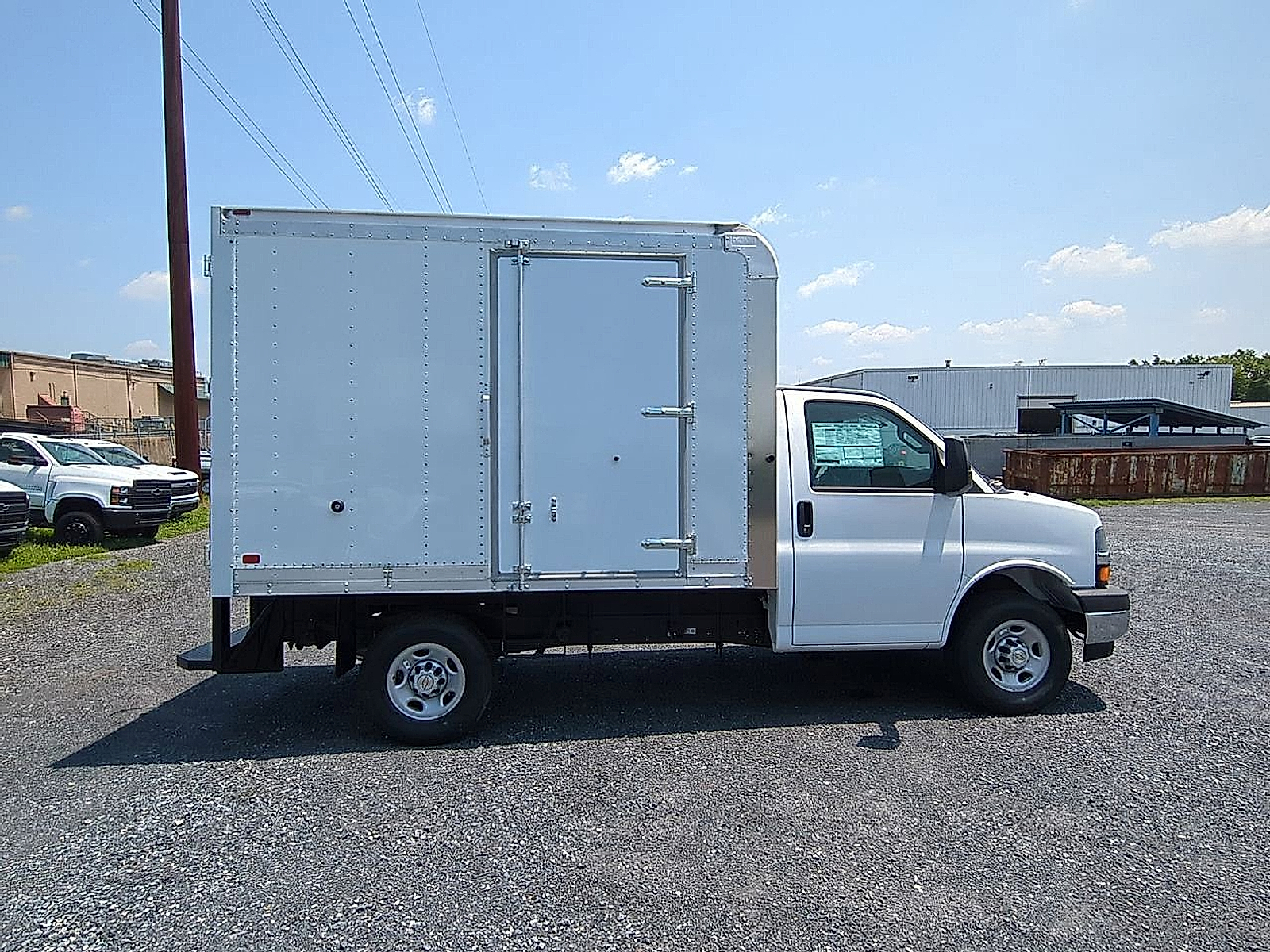 2025 Chevrolet Express Cutaway Work Van - Summit White exterior view 2