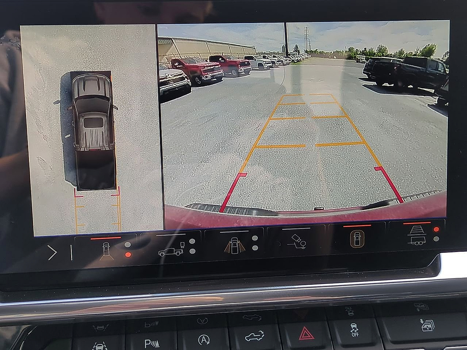 2025 Chevrolet Silverado 1500 4WD Crew Cab Short Bed RST - Radiant Red exterior view 15