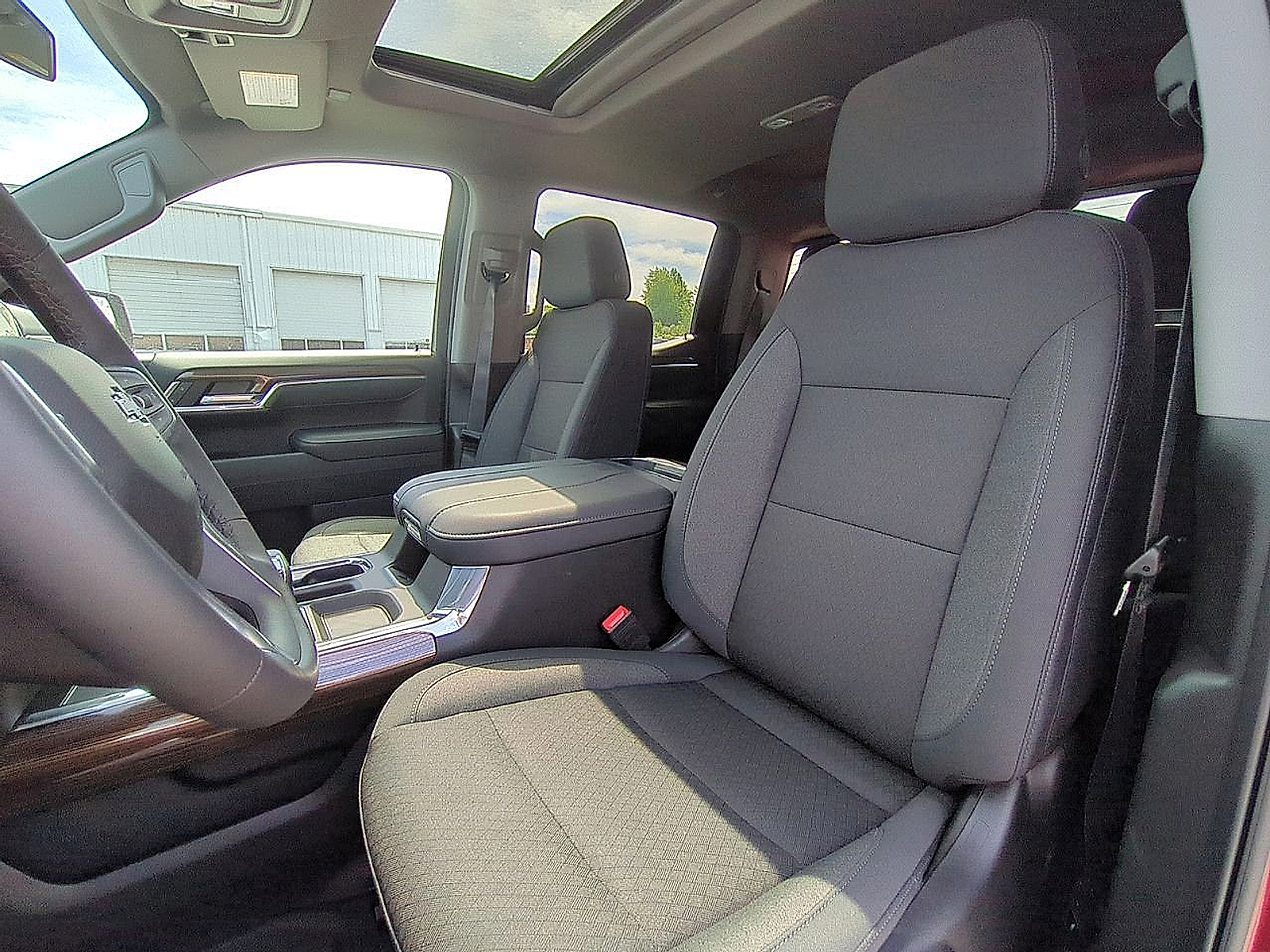 2025 Chevrolet Silverado 1500 4WD Crew Cab Short Bed RST - Radiant Red exterior view 20