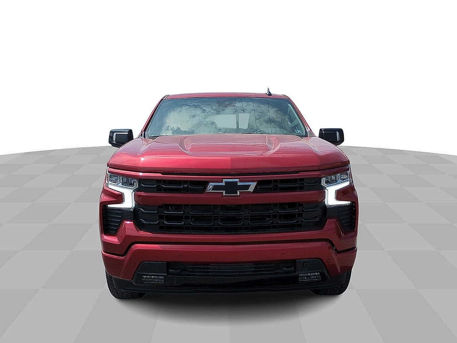 2025 Chevrolet Silverado 1500 4WD Crew Cab Short Bed RST - Radiant Red exterior view 4