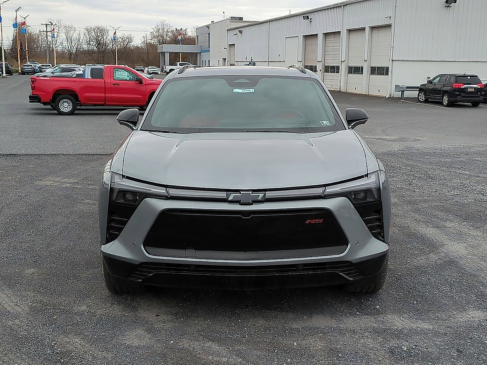 2025 Chevrolet Blazer EV eAWD RS - Sterling Gray Metallic exterior view 4
