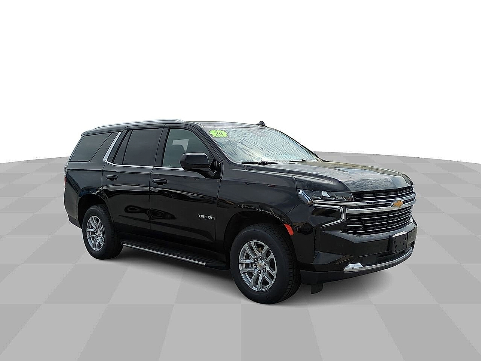 2024 Chevrolet Tahoe 4WD LT - Black exterior view 3