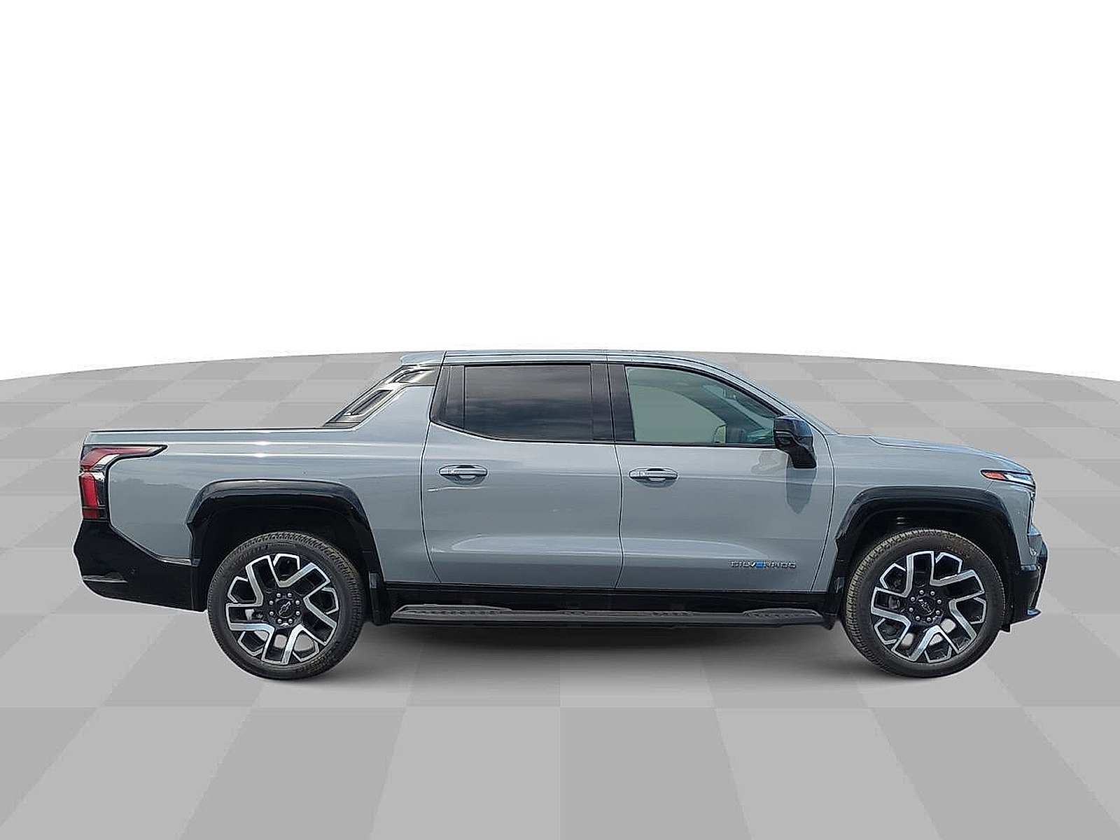 2025 Chevrolet Silverado EV RST - Slate Gray Metallic exterior view 2