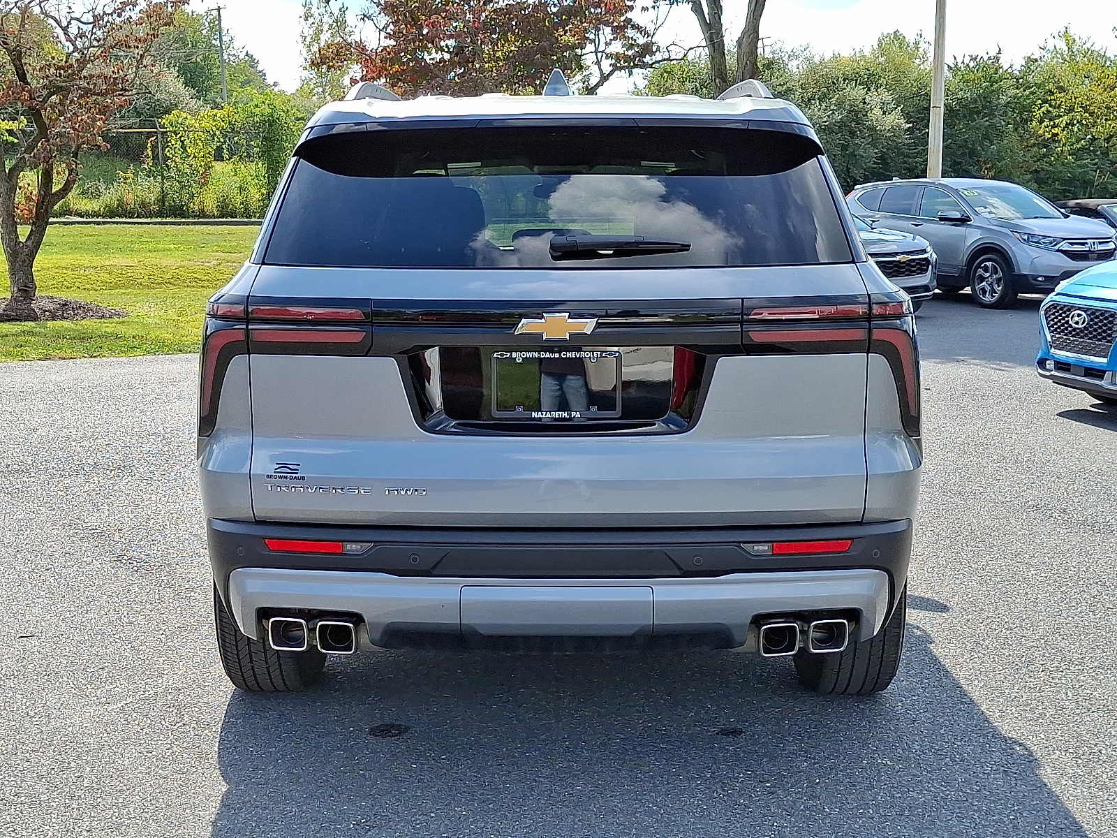 2025 Chevrolet Traverse AWD LT - Sterling Gray Metallic - GXD exterior view 5
