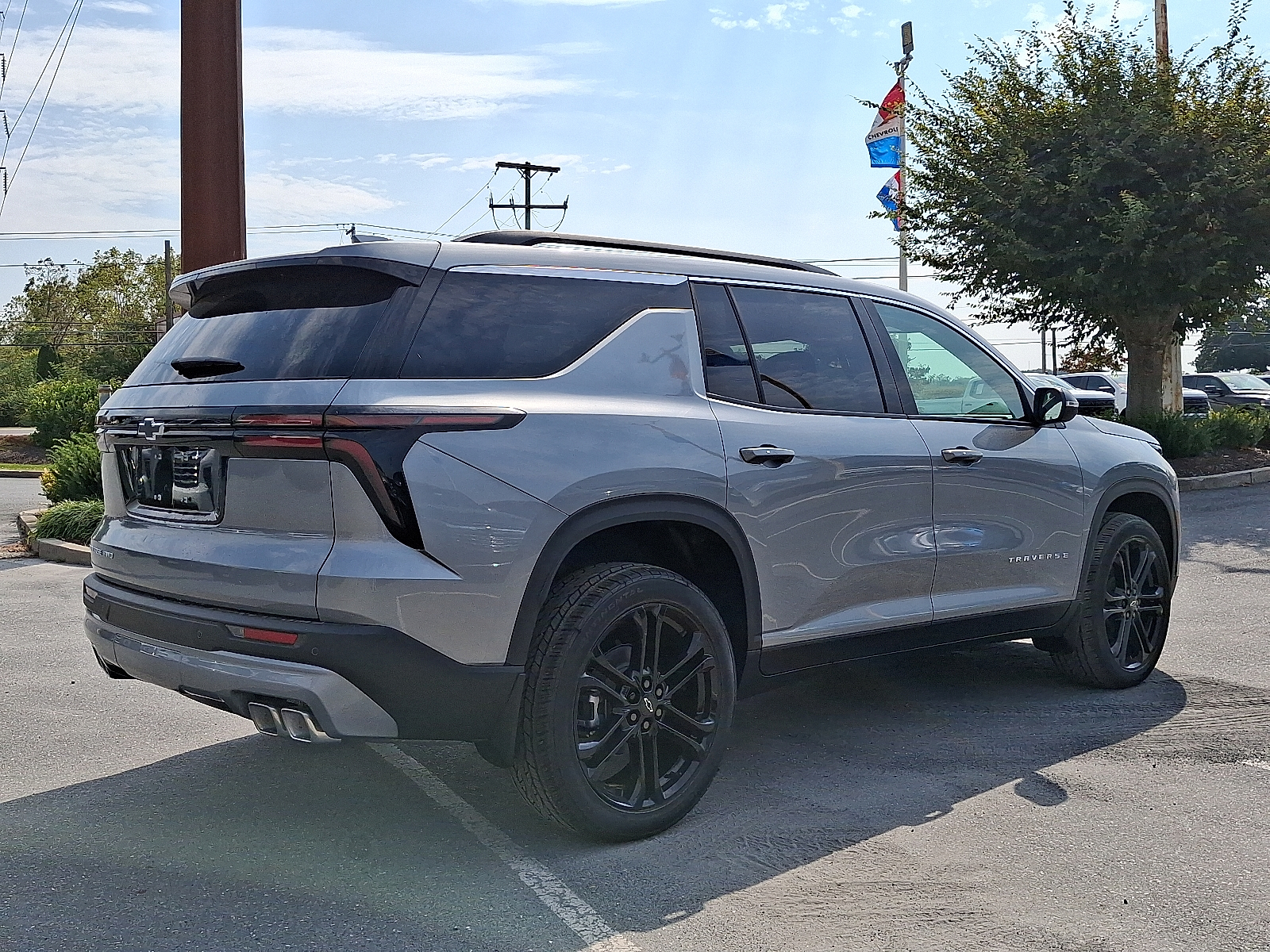 2026 Chevrolet Traverse AWD LT - Sterling Gray Metallic - GXD exterior view 3