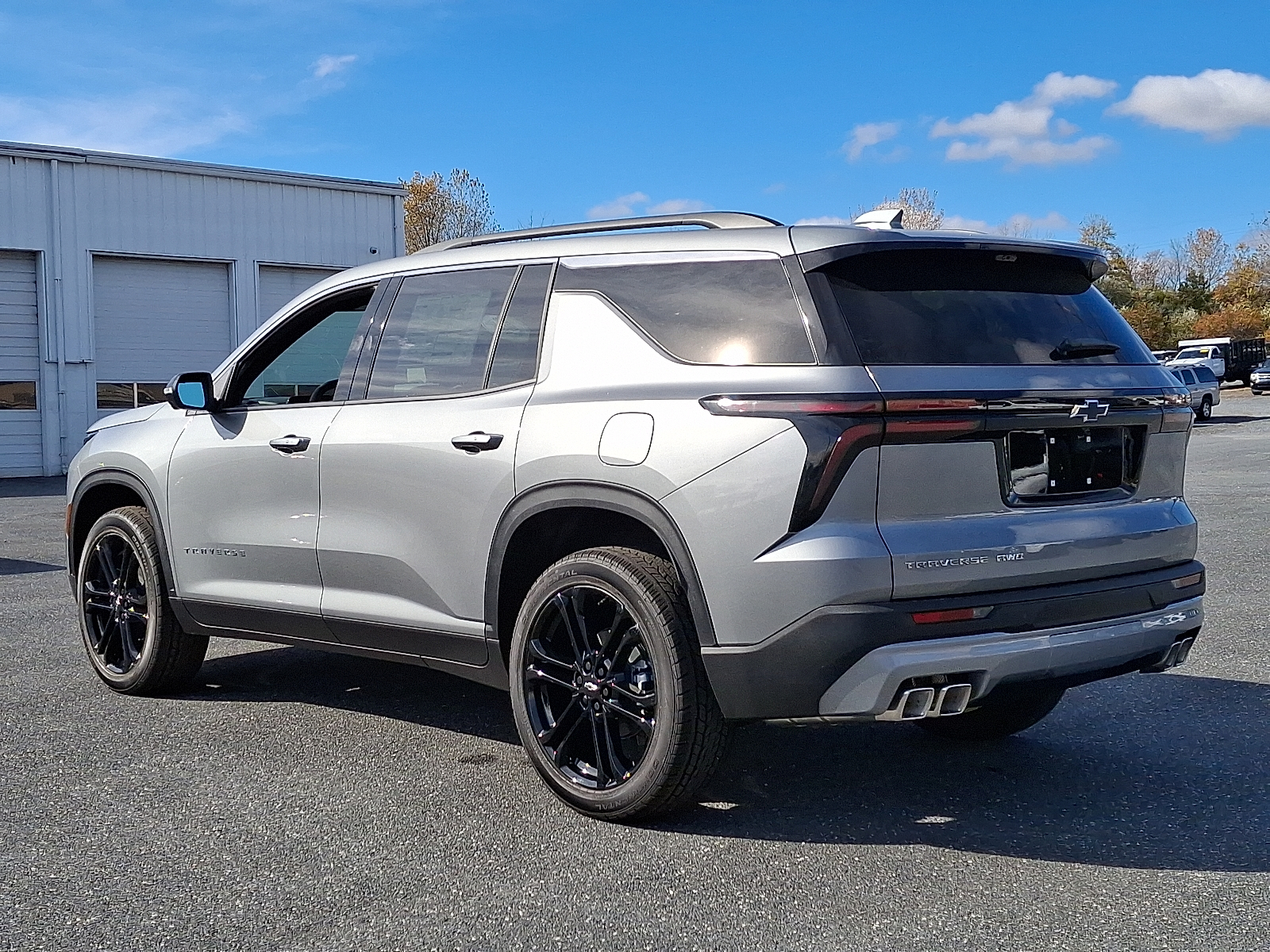 2026 Chevrolet Traverse AWD LT - Sterling Gray Metallic - GXD exterior view 8