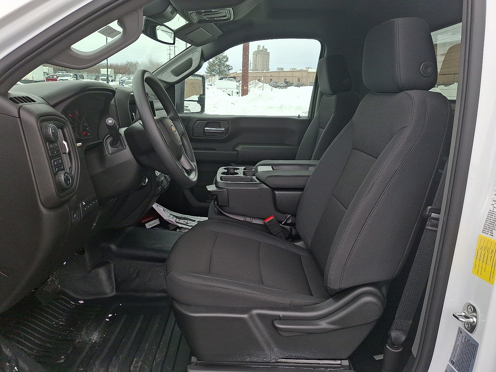 2025 Chevrolet Silverado 3500HD Chassis Work Truck - Summit White - GAZ exterior view 10