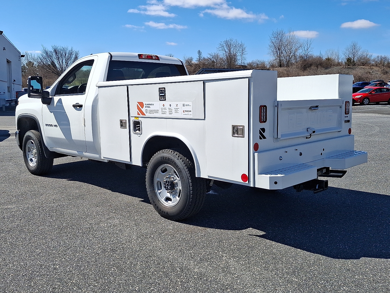 2025 Chevrolet Silverado 2500HD 4WD Regular Cab Long Bed Work Truck - Summit White - GAZ exterior view 4