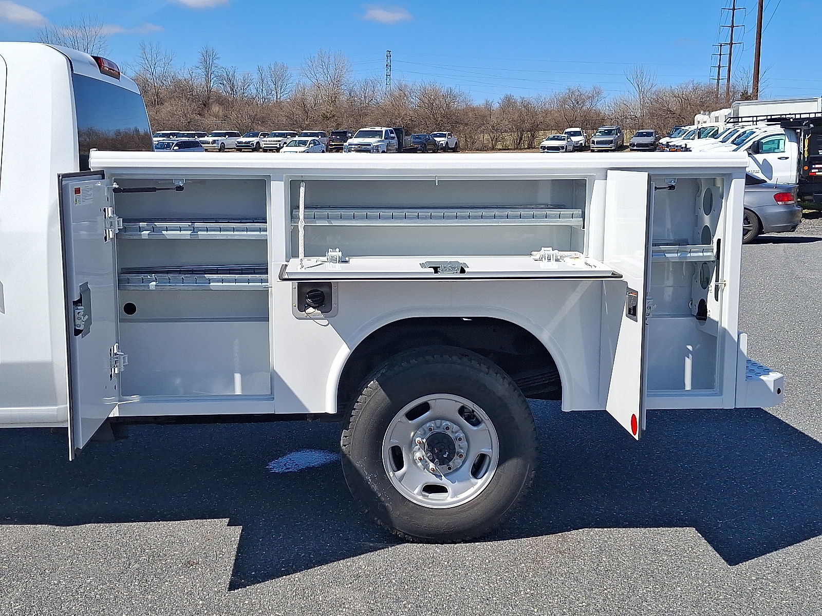 2025 Chevrolet Silverado 2500HD 4WD Regular Cab Long Bed Work Truck - Summit White - GAZ exterior view 7