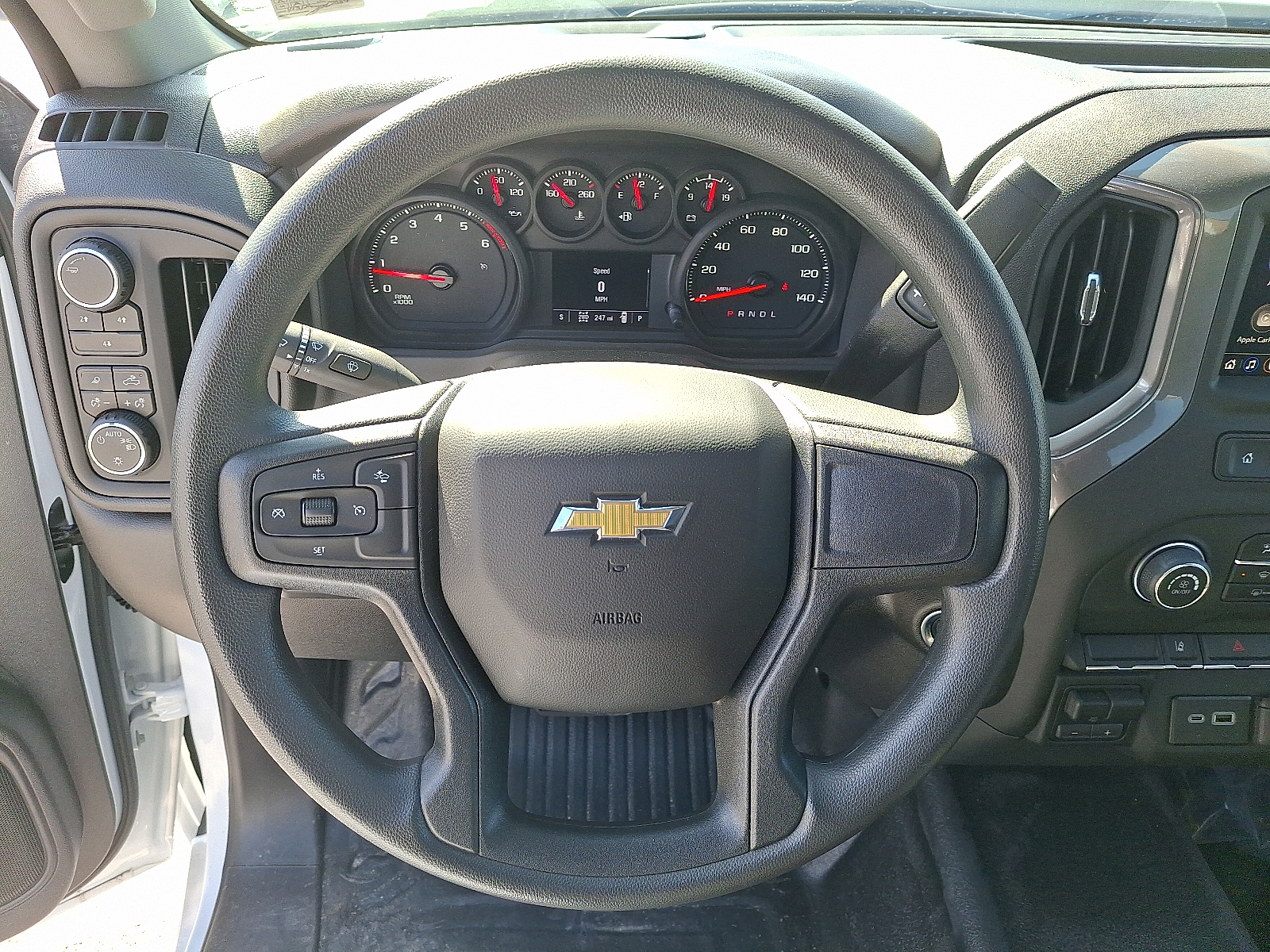 2025 Chevrolet Silverado 2500HD 4WD Regular Cab Long Bed Work Truck - Summit White - GAZ exterior view 10