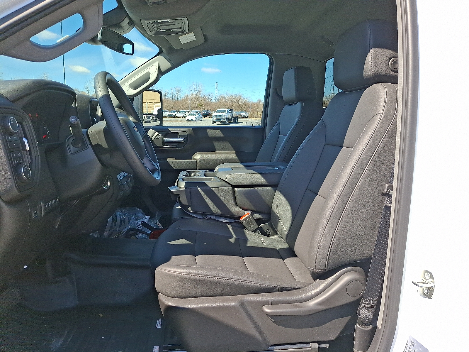 2025 Chevrolet Silverado 2500HD 4WD Regular Cab Long Bed Work Truck - Summit White - GAZ exterior view 9