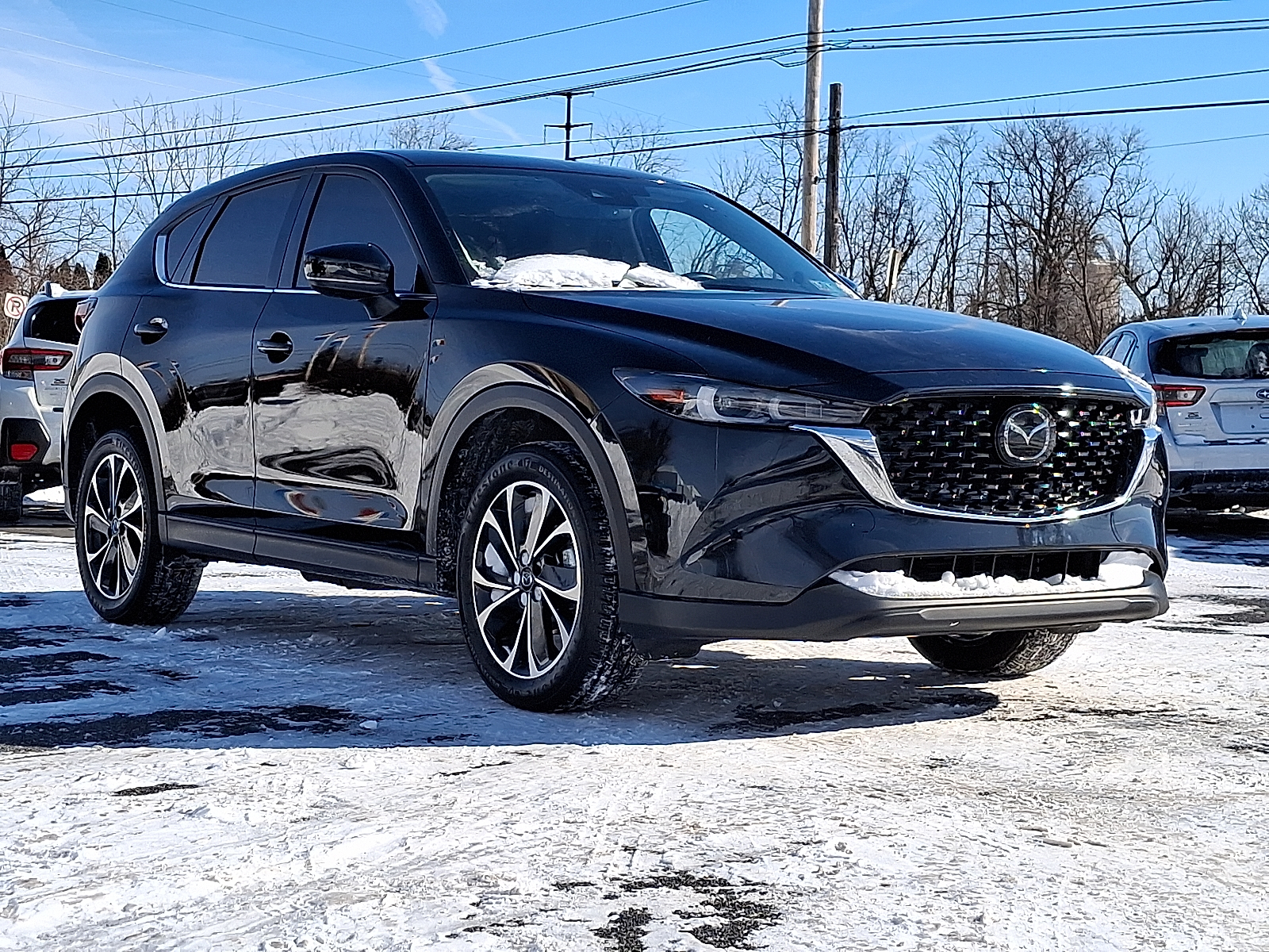 2022 Mazda CX-5 2.5 S Premium - Jet Black Mica - 41W exterior view 3
