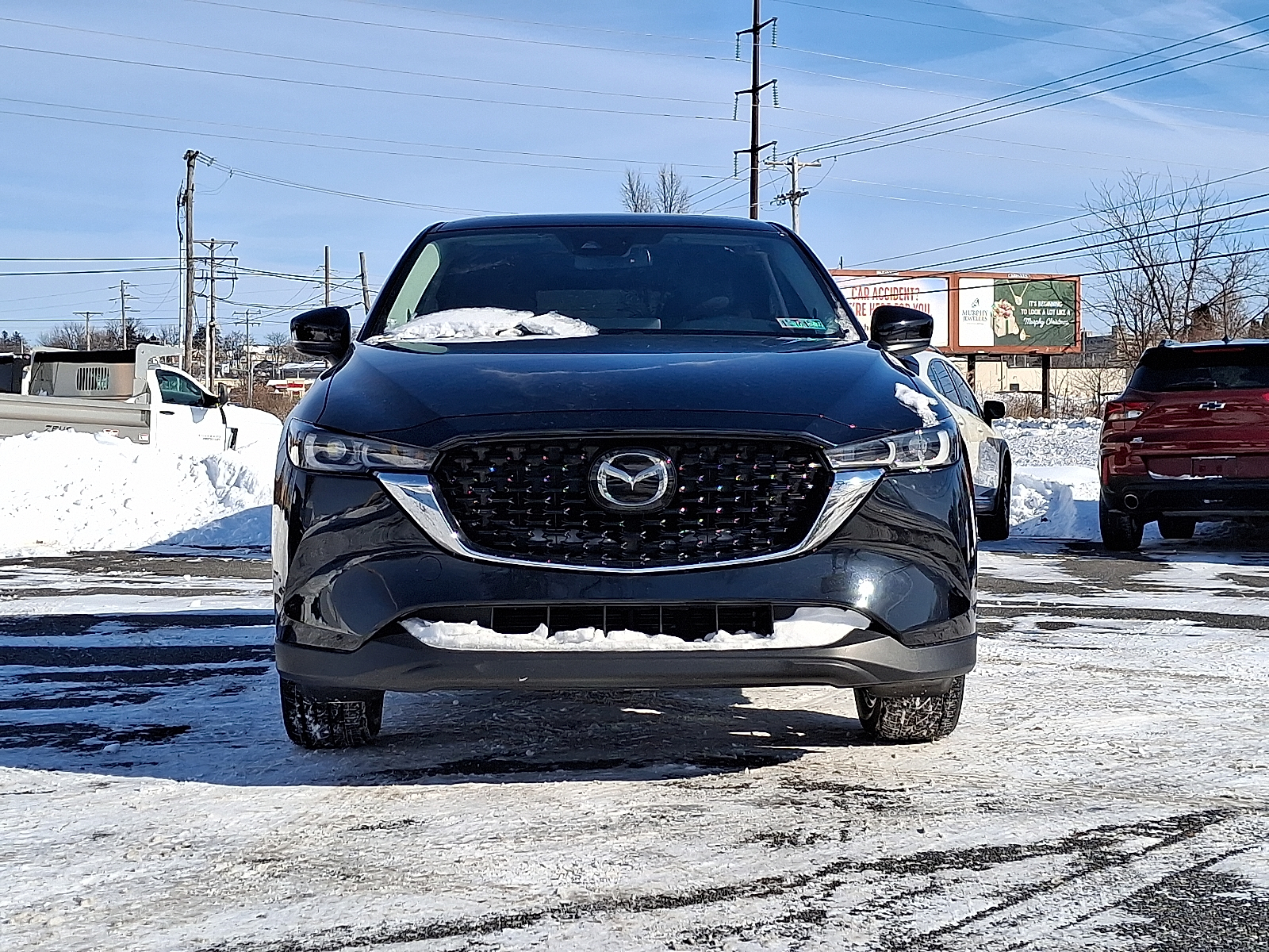 2022 Mazda CX-5 2.5 S Premium - Jet Black Mica - 41W exterior view 2
