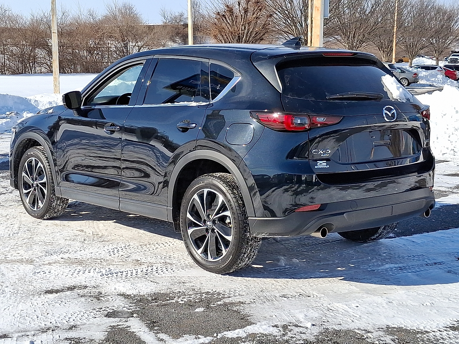 2022 Mazda CX-5 2.5 S Premium - Jet Black Mica - 41W exterior view 4