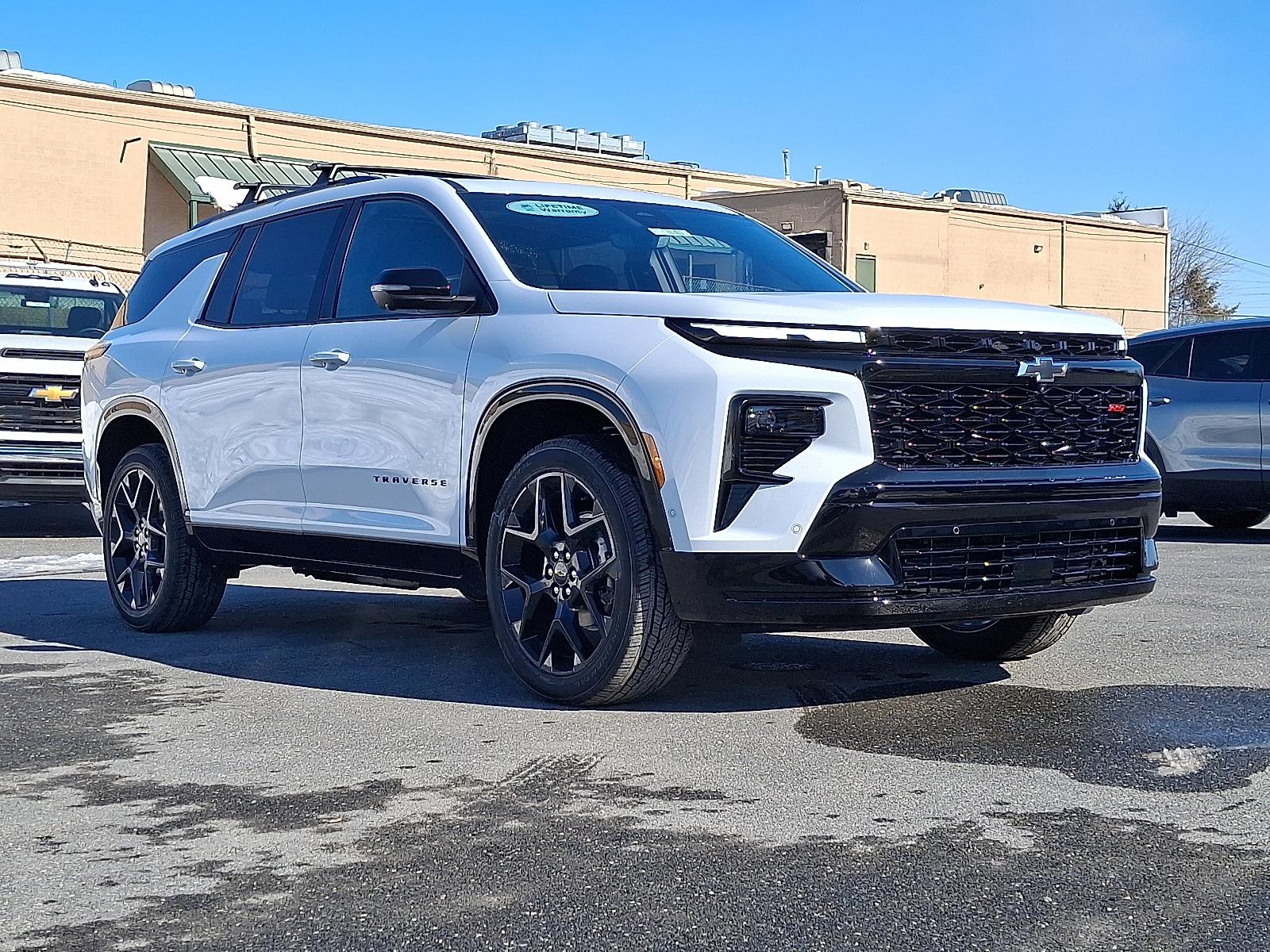 2026 Chevrolet Traverse AWD RS - Polar White Tricoat - G4J exterior view 2