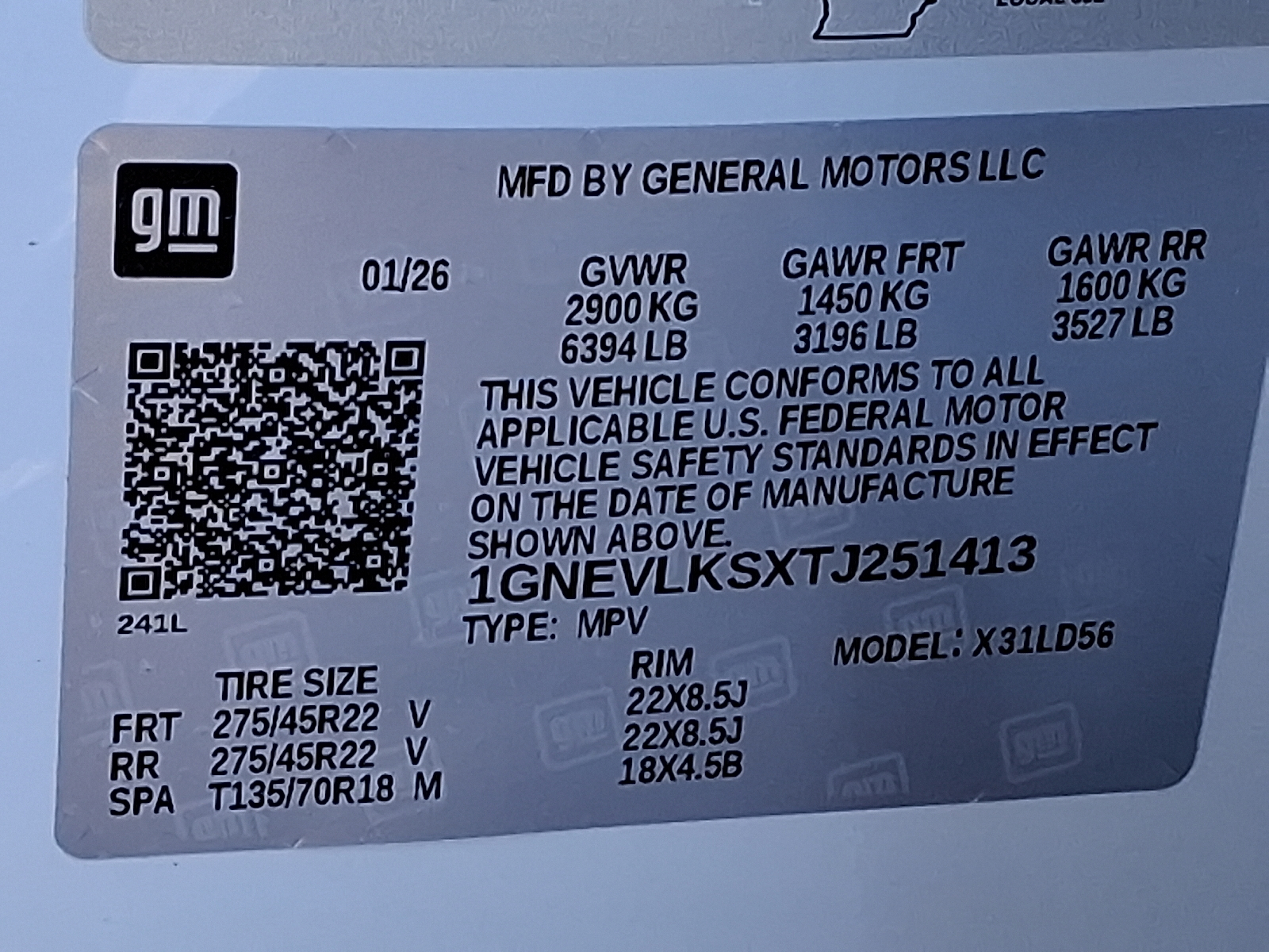 2026 Chevrolet Traverse AWD RS - Polar White Tricoat - G4J exterior view 19