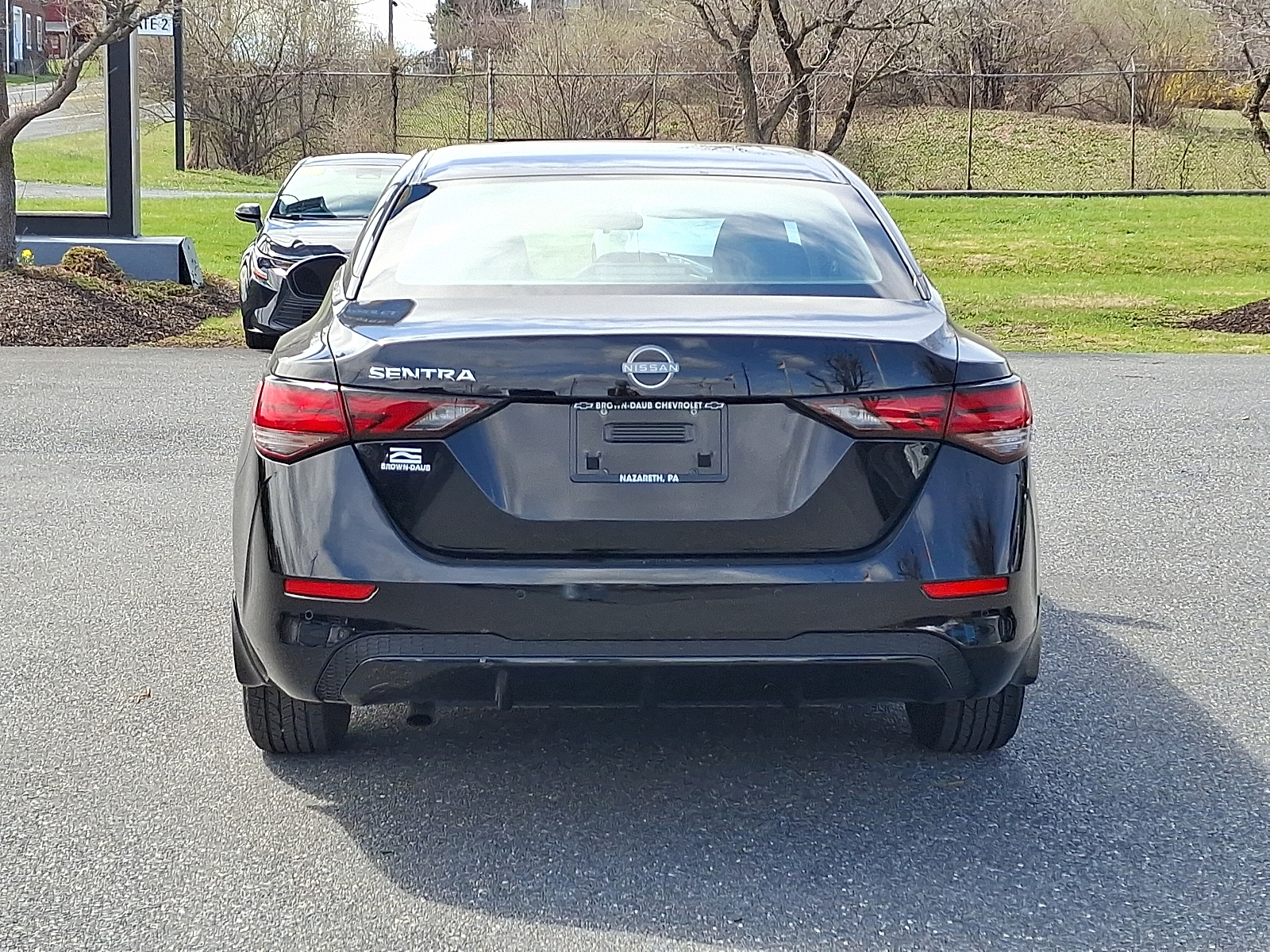 2024 Nissan Sentra S Xtronic CVT - Super Black - KH3 exterior view 5