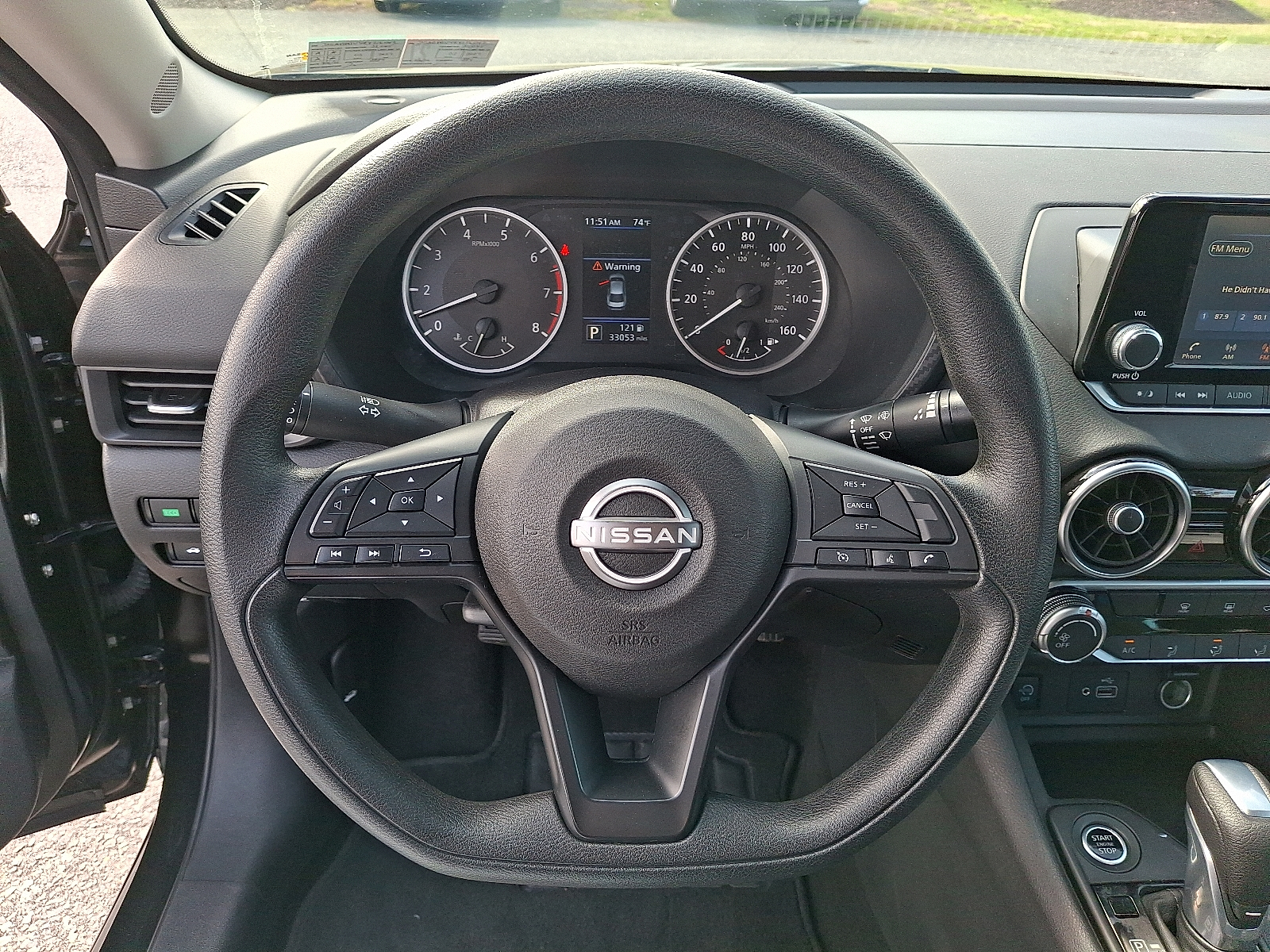 2024 Nissan Sentra S Xtronic CVT - Super Black - KH3 exterior view 17