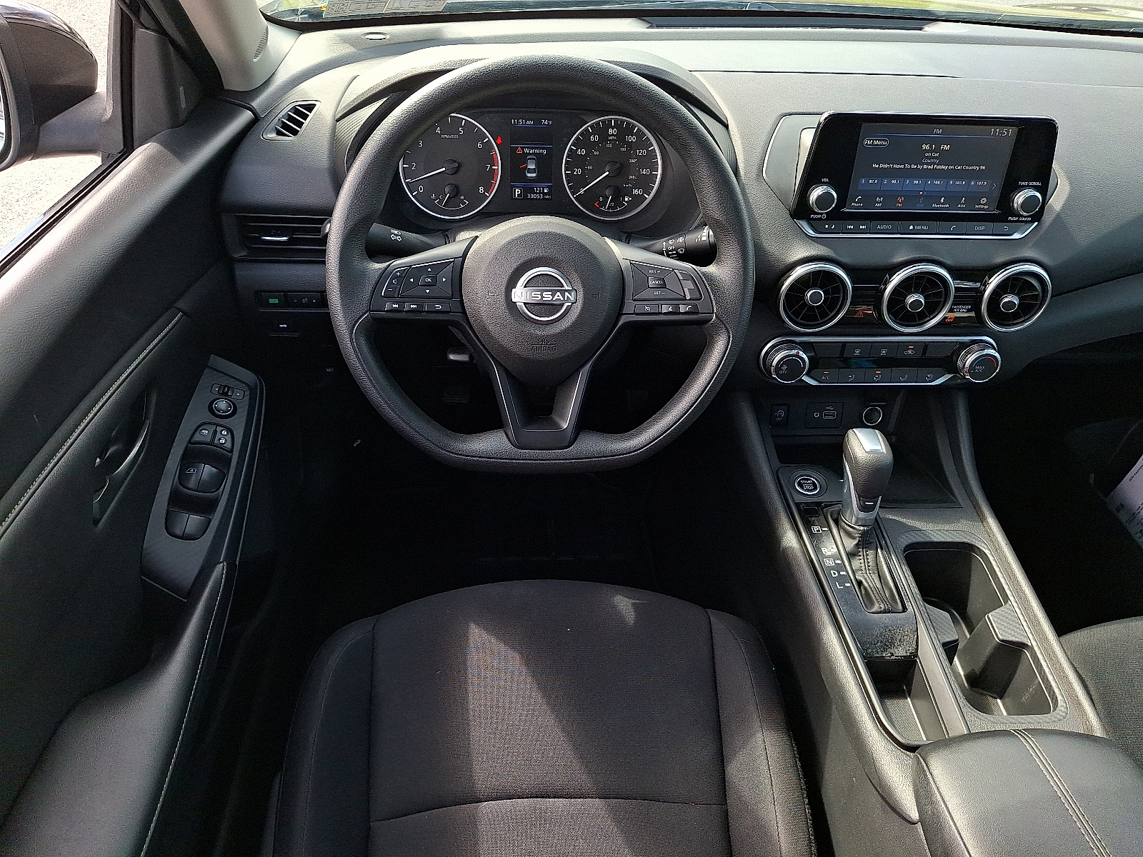 2024 Nissan Sentra S Xtronic CVT - Super Black - KH3 exterior view 14