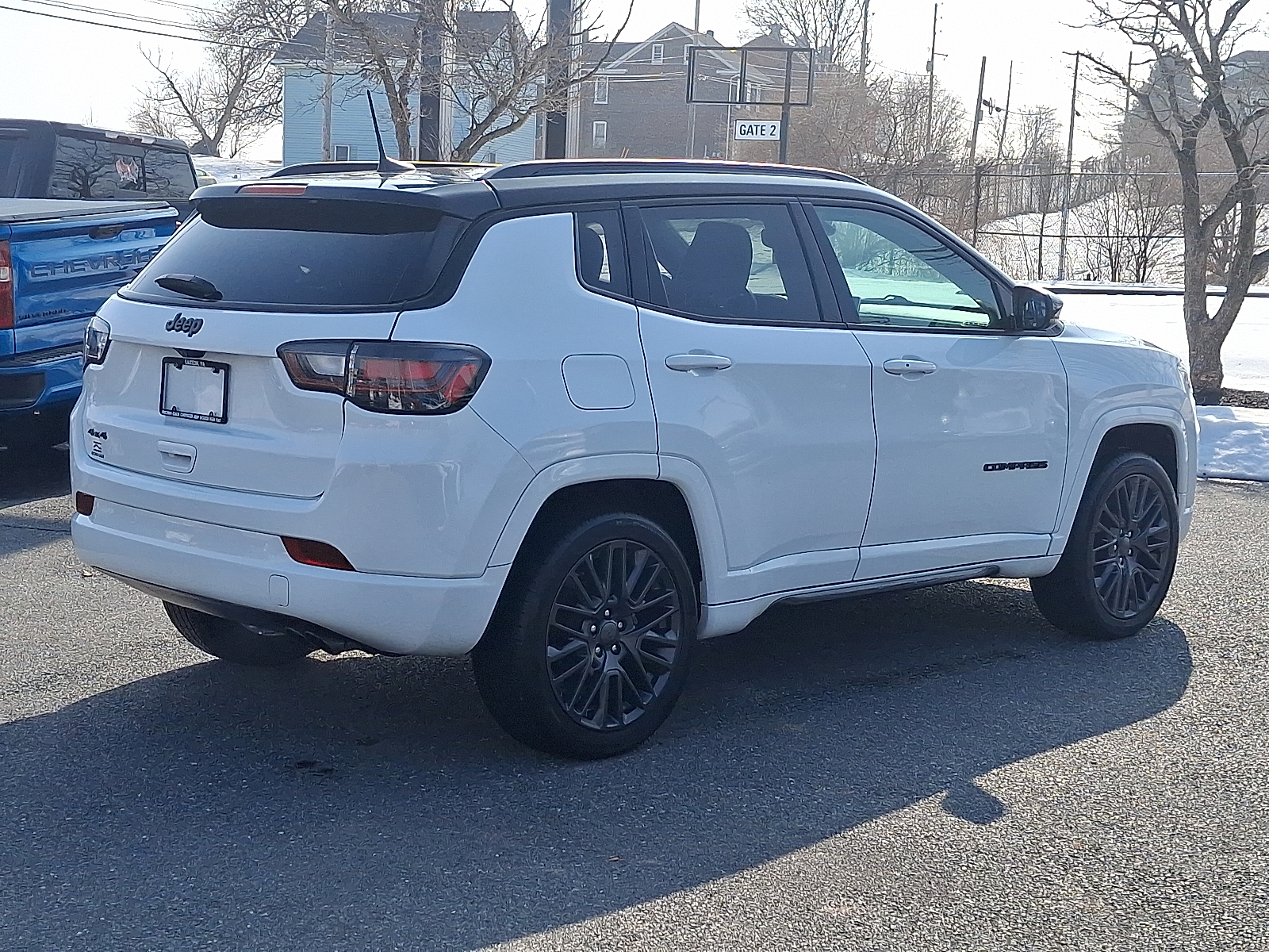 2022 Jeep Compass High Altitude 4x4 - Bright White Clearcoat - PW7 exterior view 9