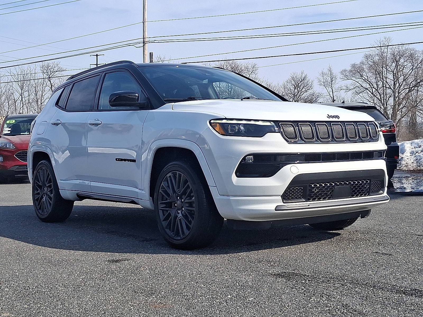 2022 Jeep Compass High Altitude 4x4 - Bright White Clearcoat - PW7 exterior view 6