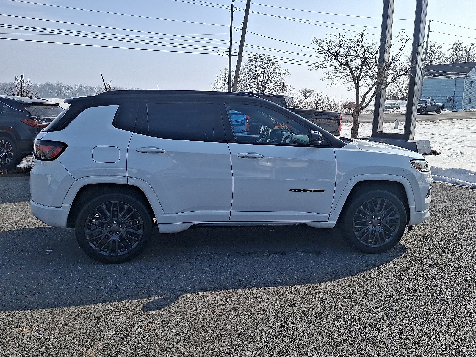 2022 Jeep Compass High Altitude 4x4 - Bright White Clearcoat - PW7 exterior view 10