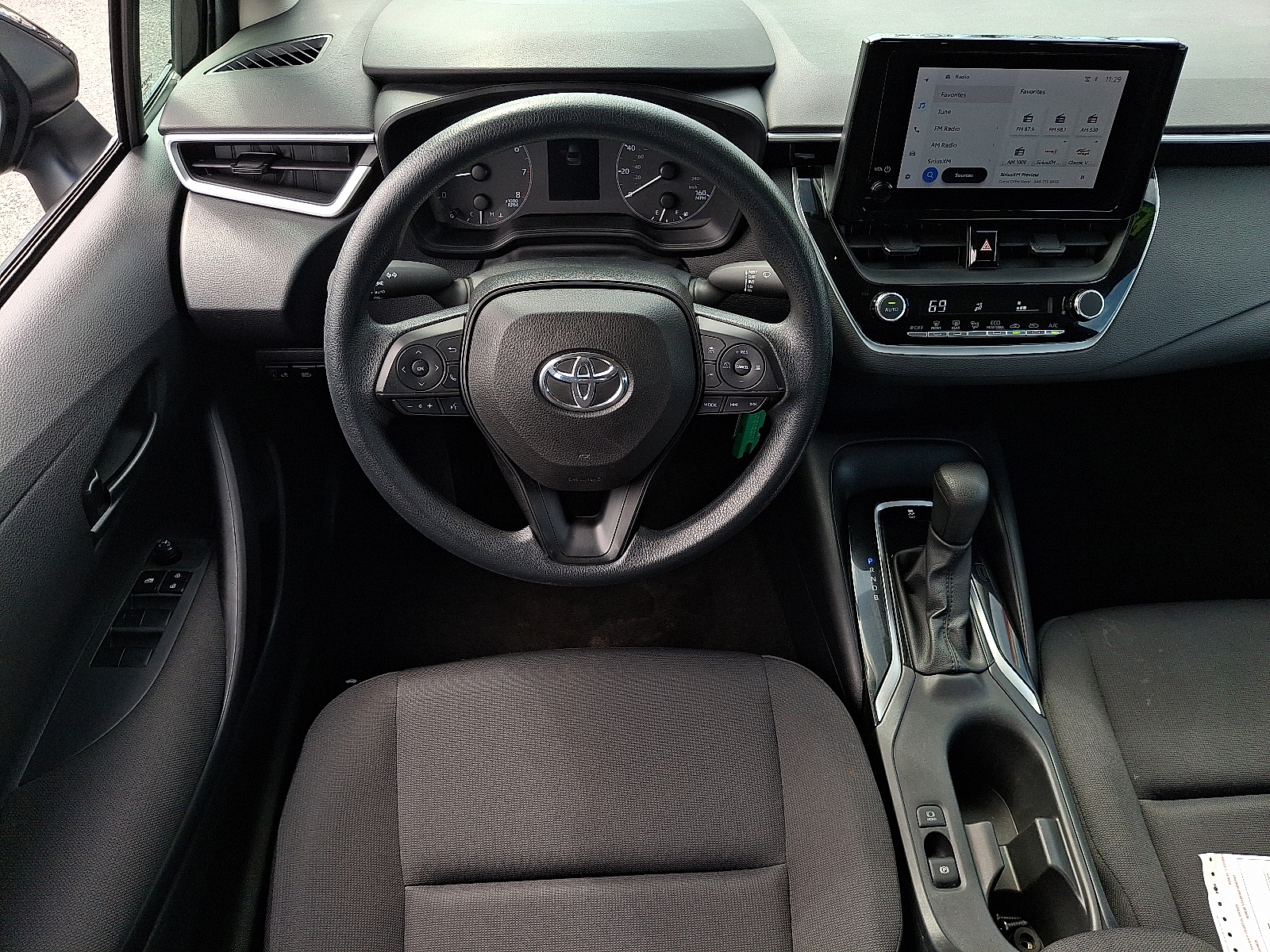 2023 Toyota Corolla LE - Midnight Black Metallic - 218 exterior view 14