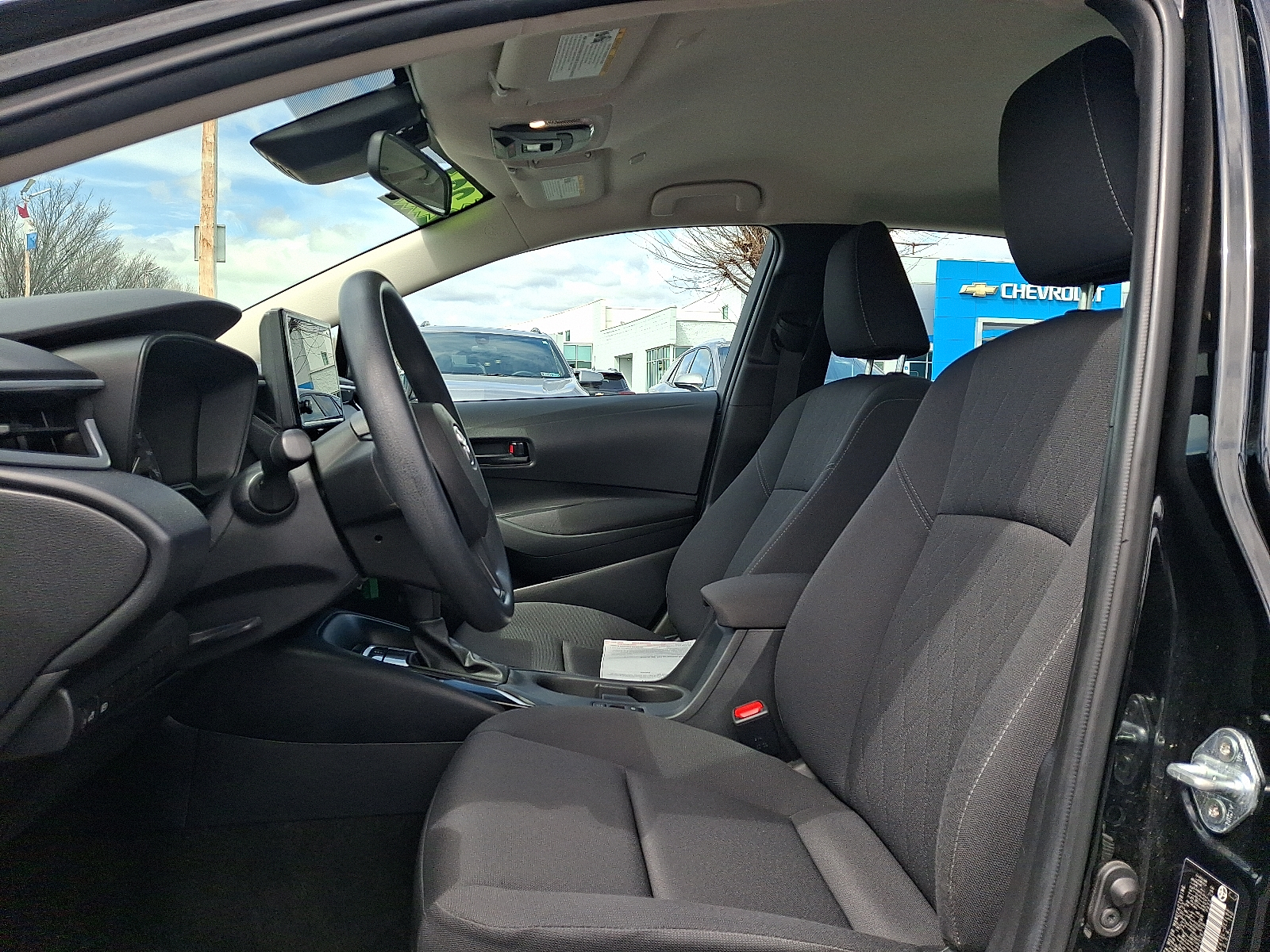 2023 Toyota Corolla LE - Midnight Black Metallic - 218 exterior view 16