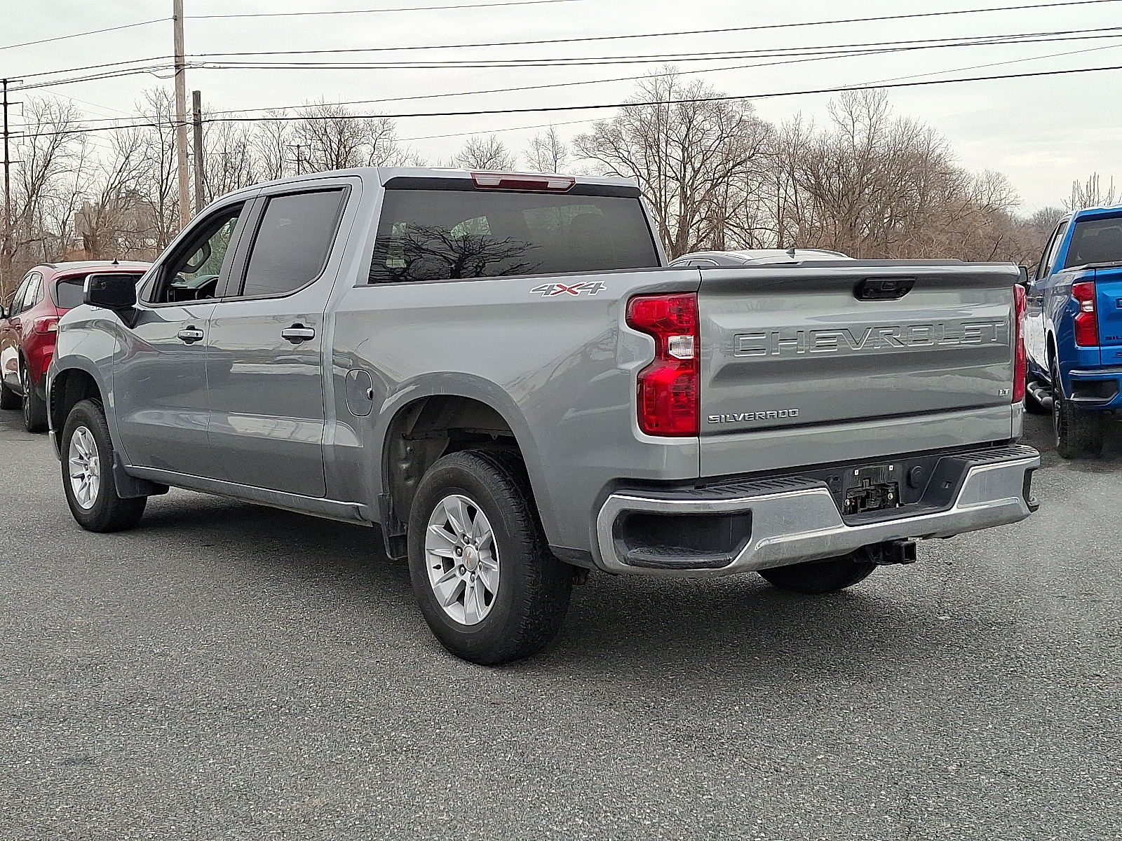 2025 Chevrolet Silverado 1500 4WD Crew Cab Standard Bed LT - Sterling Gray Metallic - GXD exterior view 8