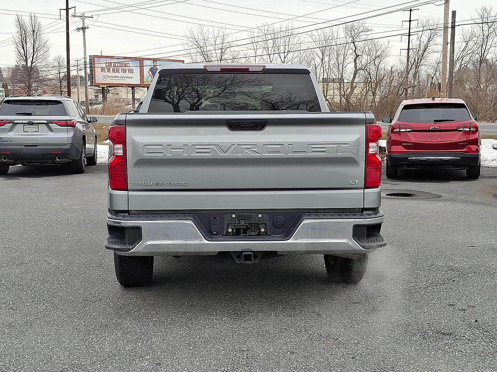 2025 Chevrolet Silverado 1500 4WD Crew Cab Standard Bed LT - Sterling Gray Metallic - GXD exterior view 9