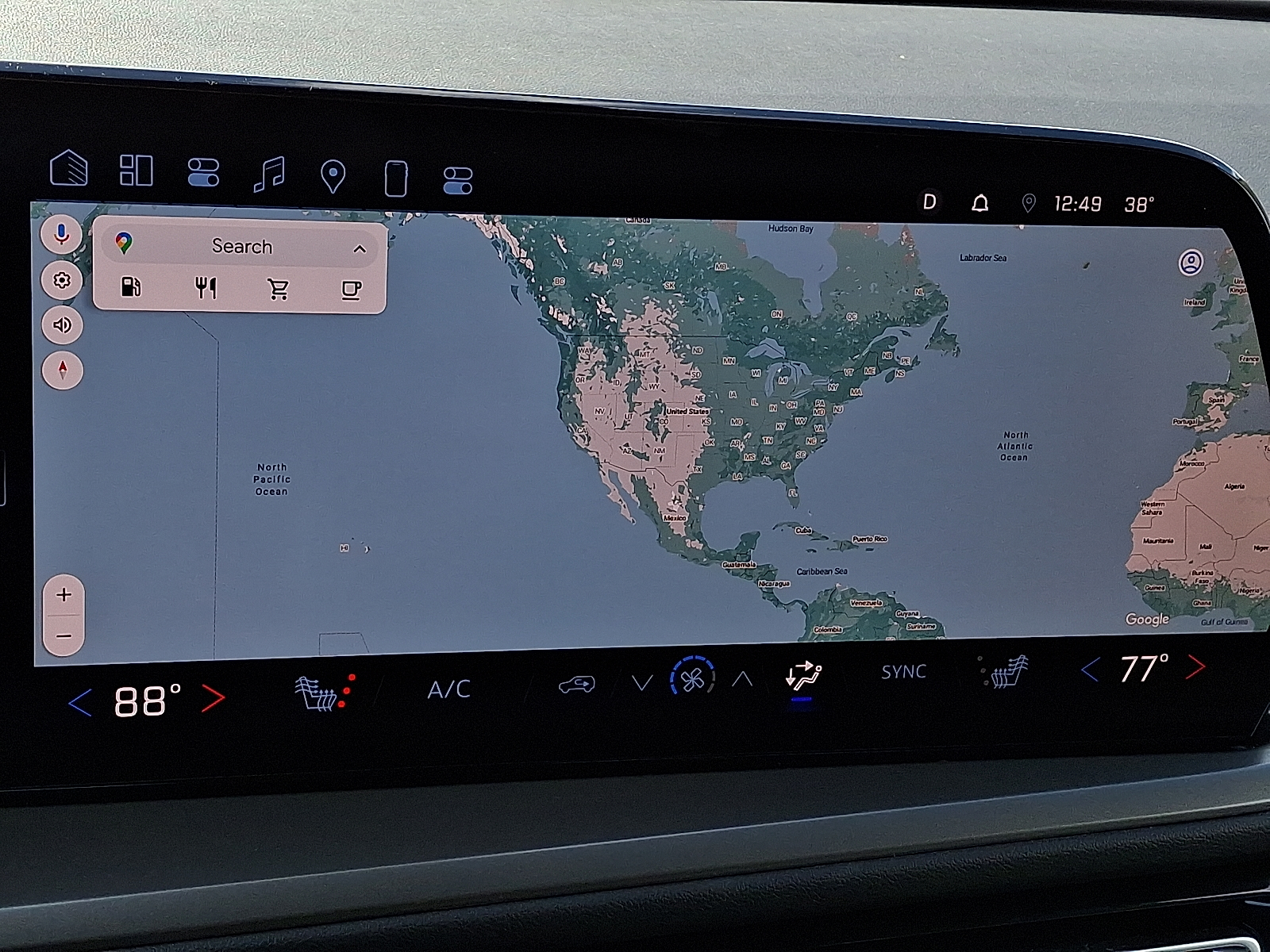 2025 Chevrolet Traverse AWD LT - Mosaic Black Metallic - GB8 exterior view 2