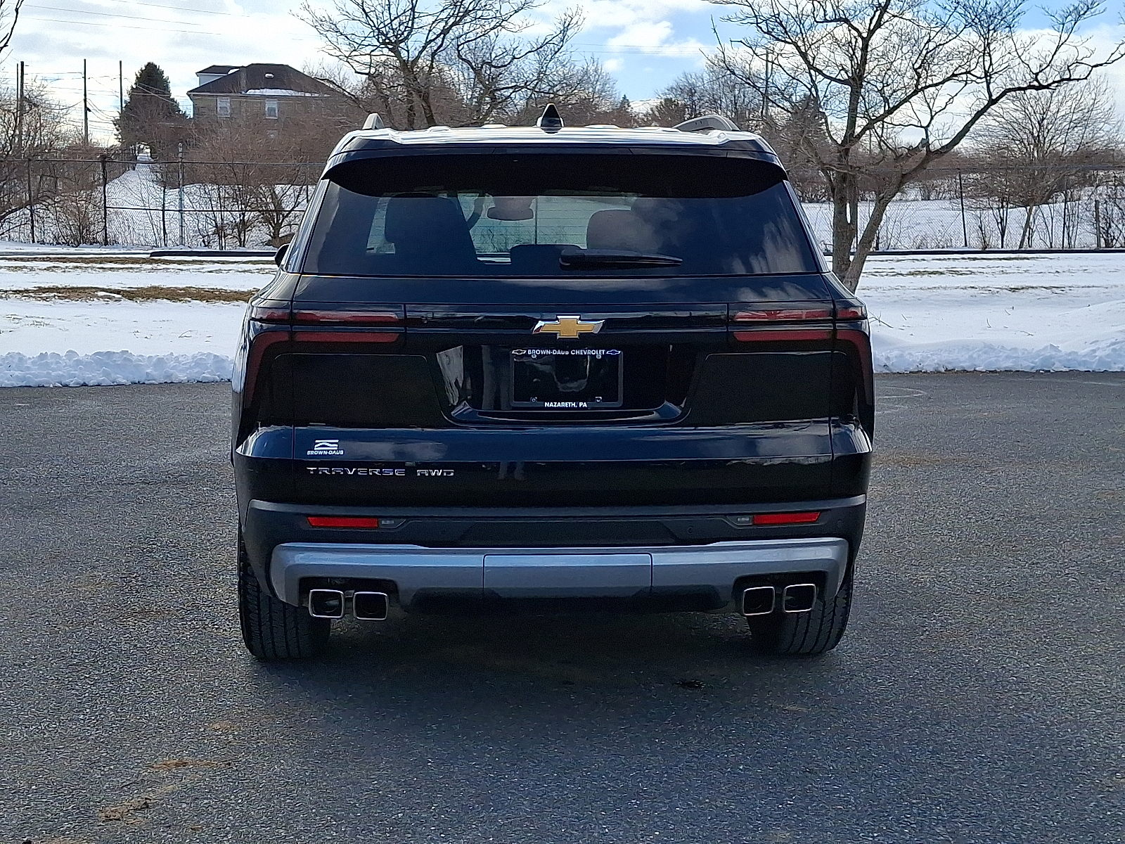 2025 Chevrolet Traverse AWD LT - Mosaic Black Metallic - GB8 exterior view 9