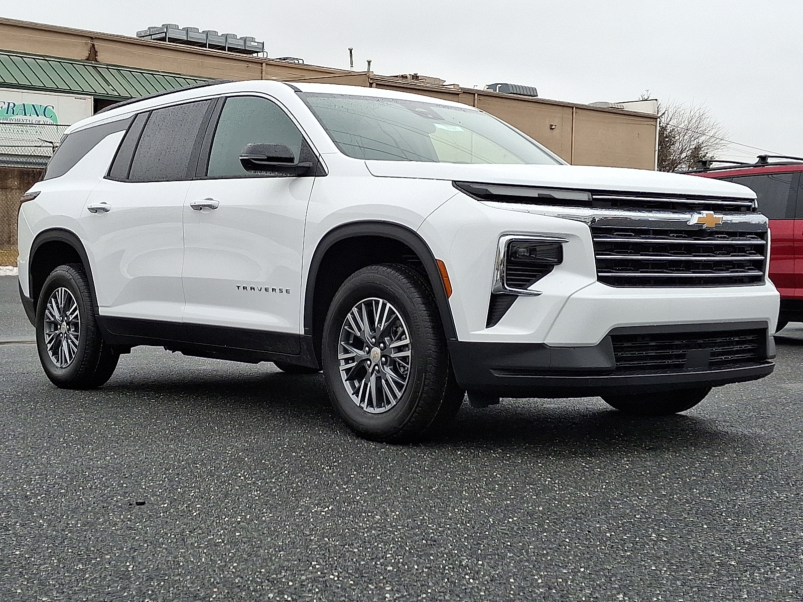 2026 Chevrolet Traverse AWD LT - Summit White - GAZ exterior view 6