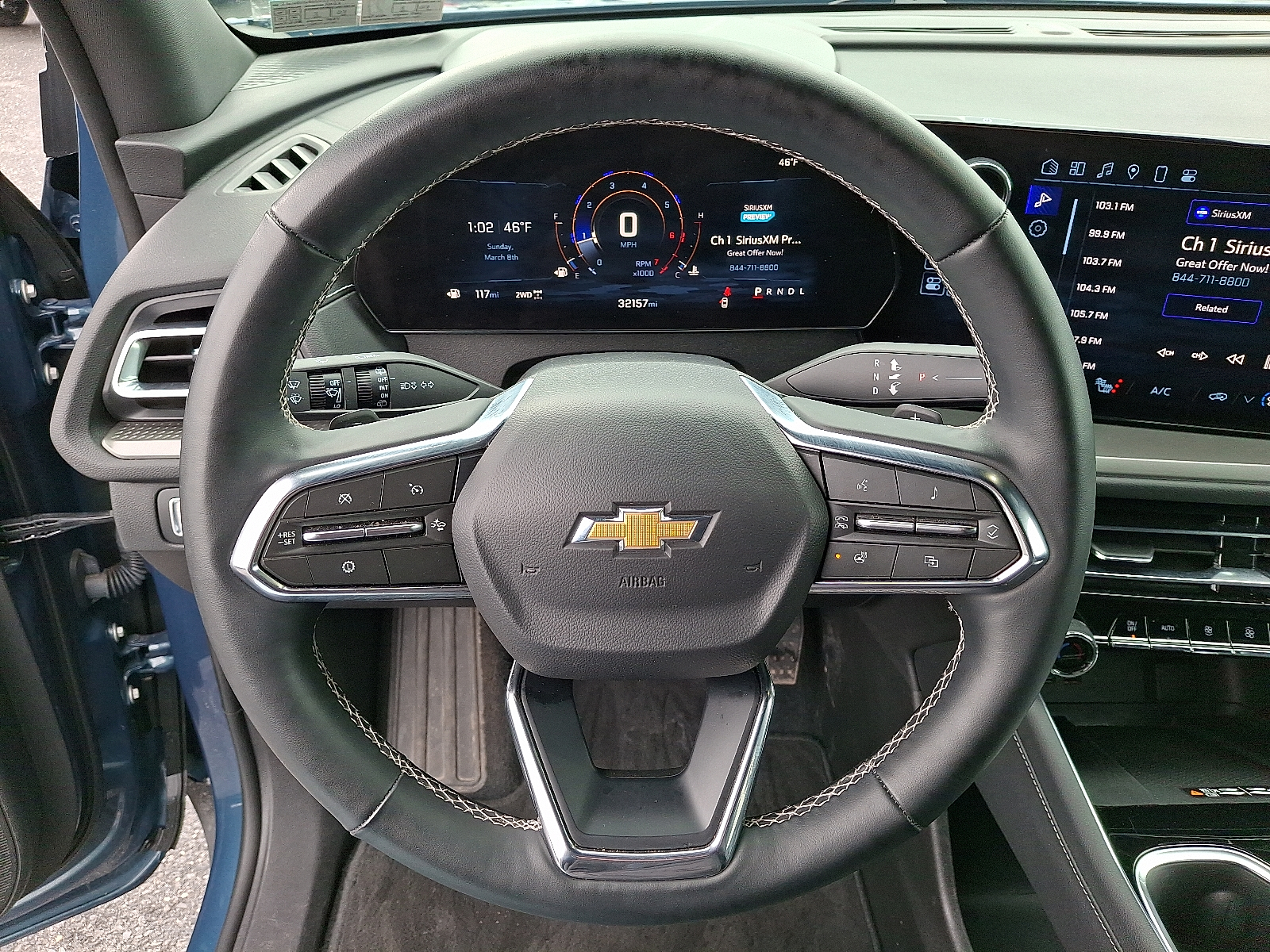 2025 Chevrolet Traverse AWD LT - Lakeshore Blue Metallic - GXP exterior view 19