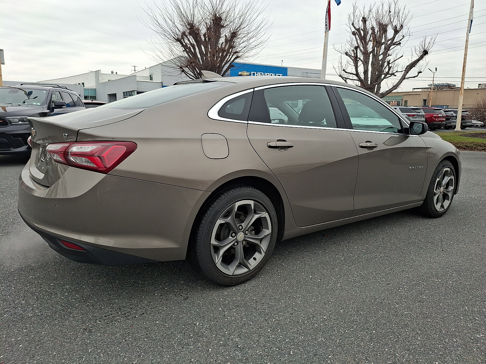2020 Chevrolet Malibu FWD LT - Stone Gray Metallic - GCG exterior view 10