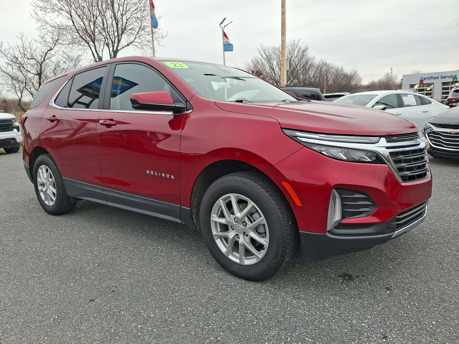 2023 Chevrolet Equinox AWD LT - Radiant Red Tintcoat - GNT exterior view 7