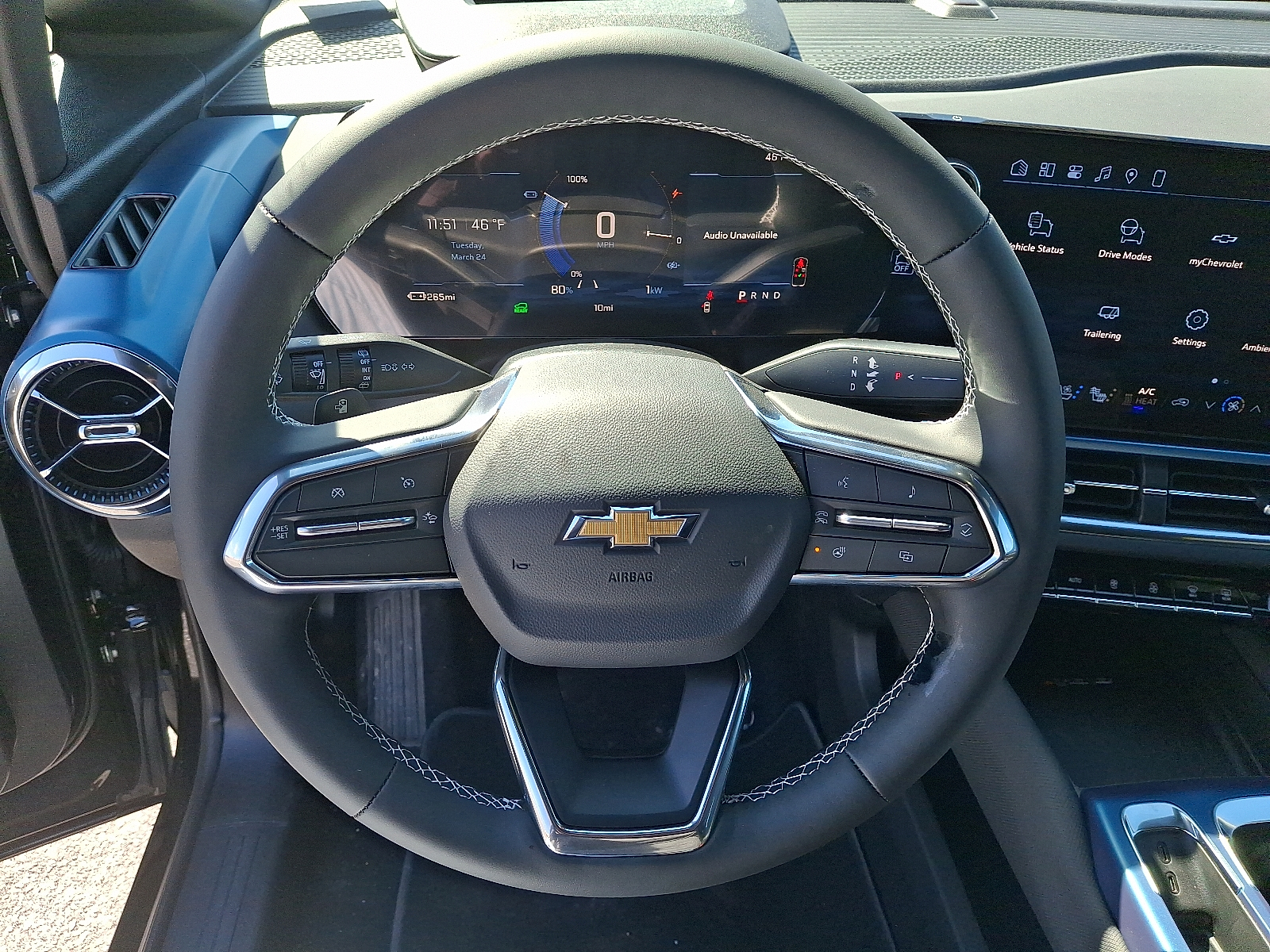 2026 Chevrolet Equinox EV LT 2, FWD - Black - GBA exterior view 11