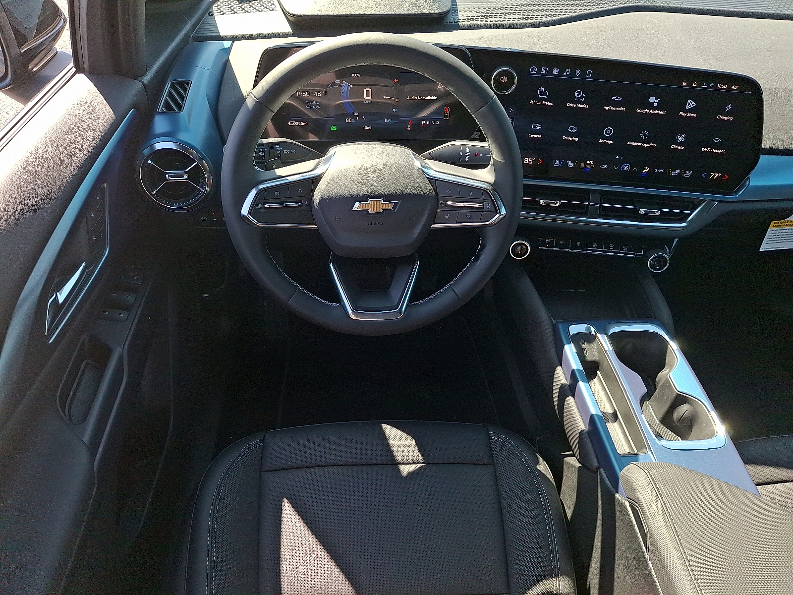 2026 Chevrolet Equinox EV LT 2, FWD - Black - GBA exterior view 8