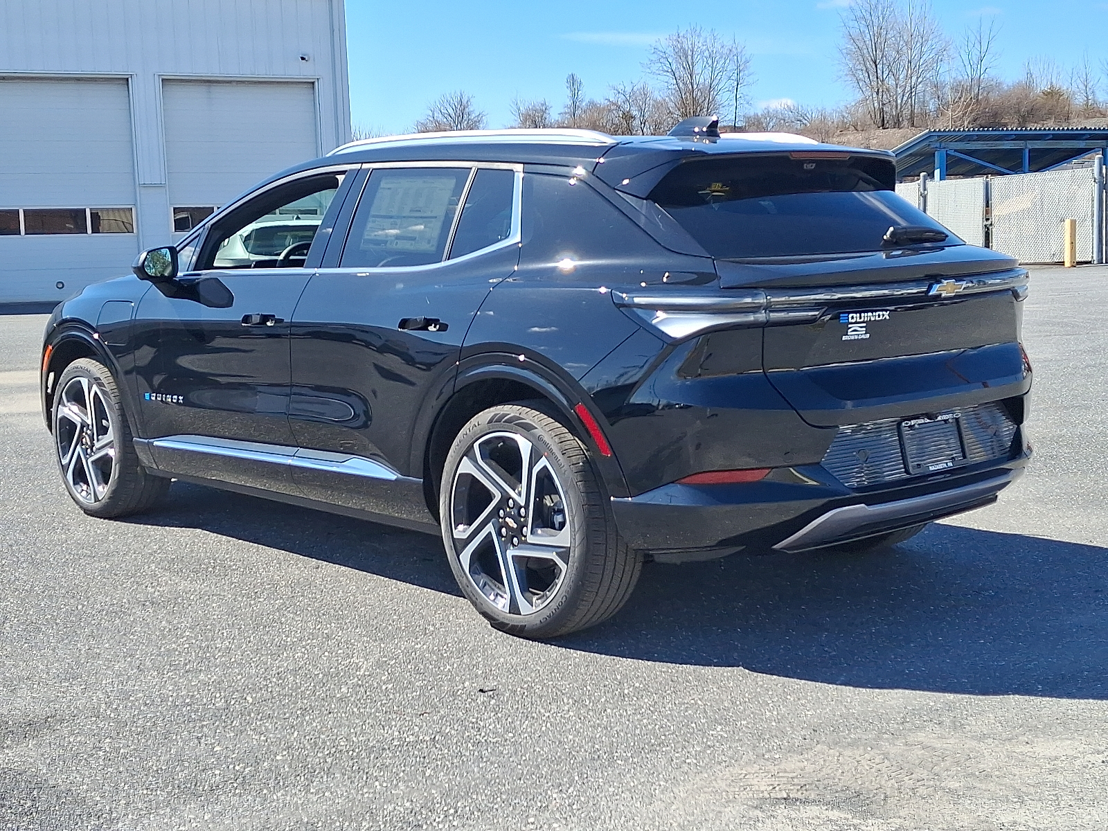 2026 Chevrolet Equinox EV LT 2, FWD - Black - GBA exterior view 5