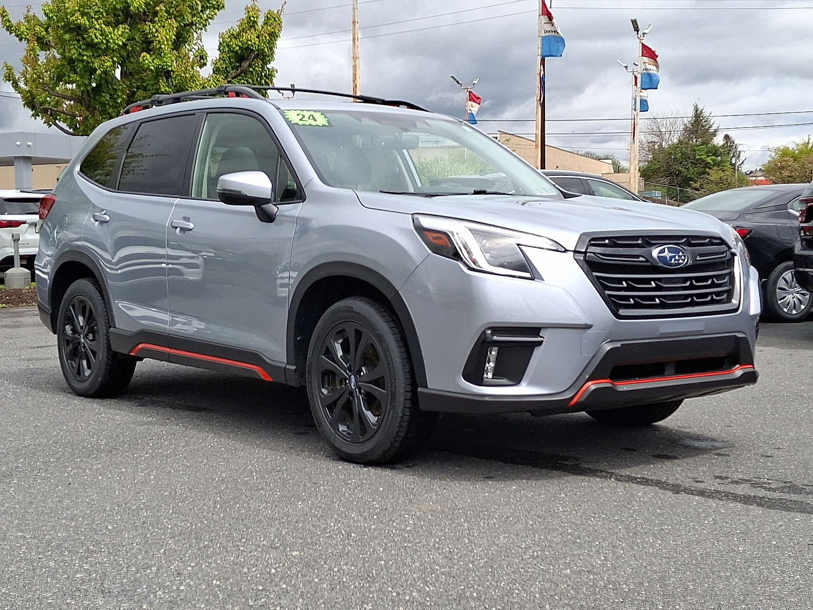 2024 Subaru Forester Sport - Ice Silver Metallic - IS7 exterior view 5