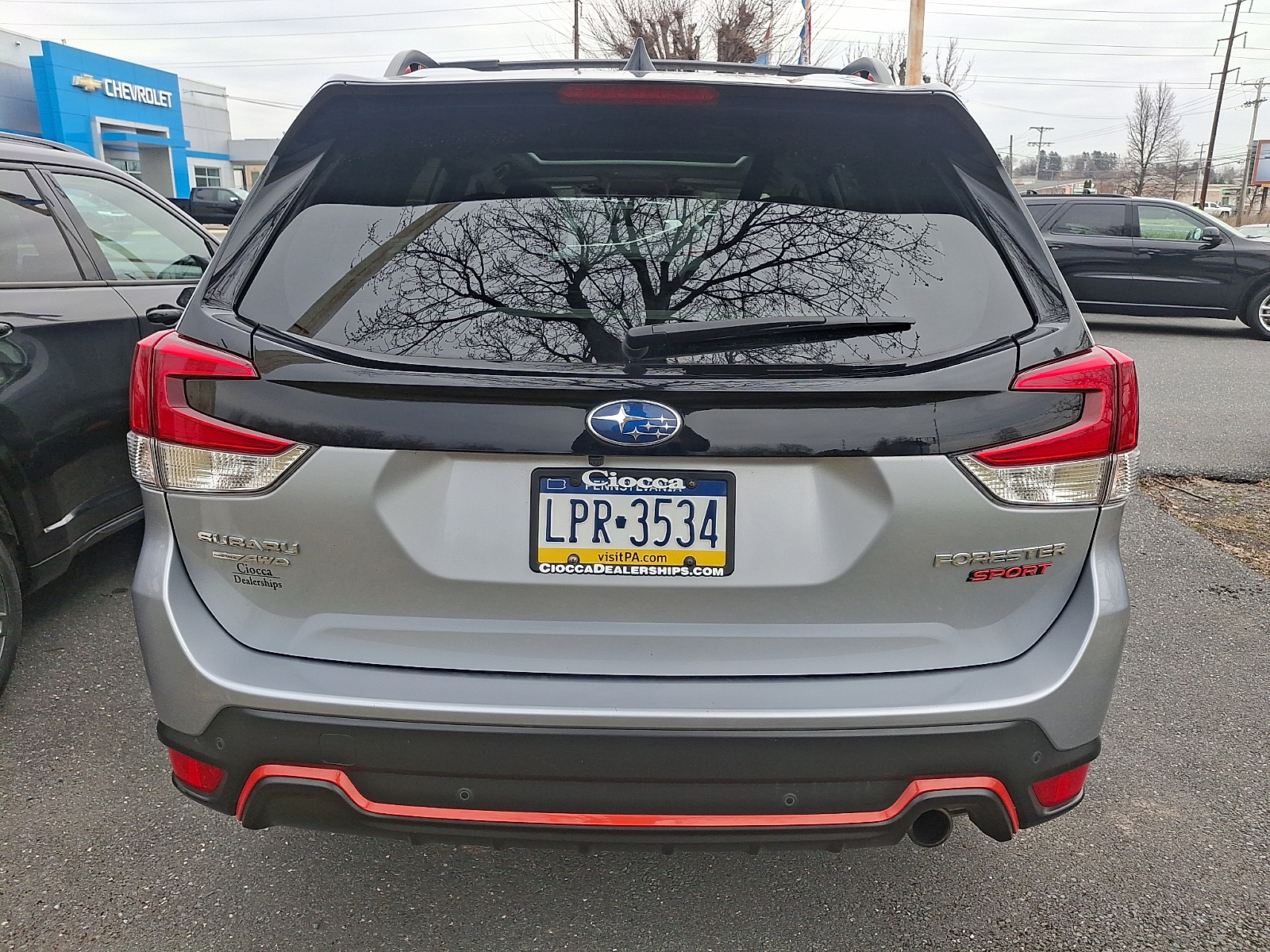 2024 Subaru Forester Sport - Ice Silver Metallic - IS7 exterior view 7