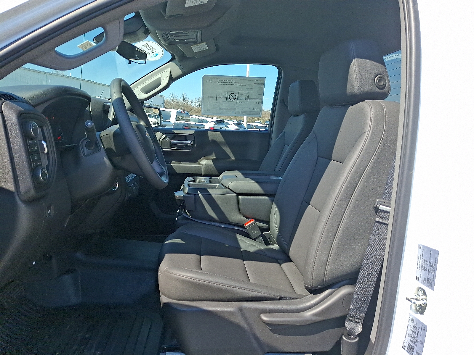 2026 Chevrolet Silverado 1500 4WD Regular Cab Long Bed WT - Summit White - GAZ exterior view 7