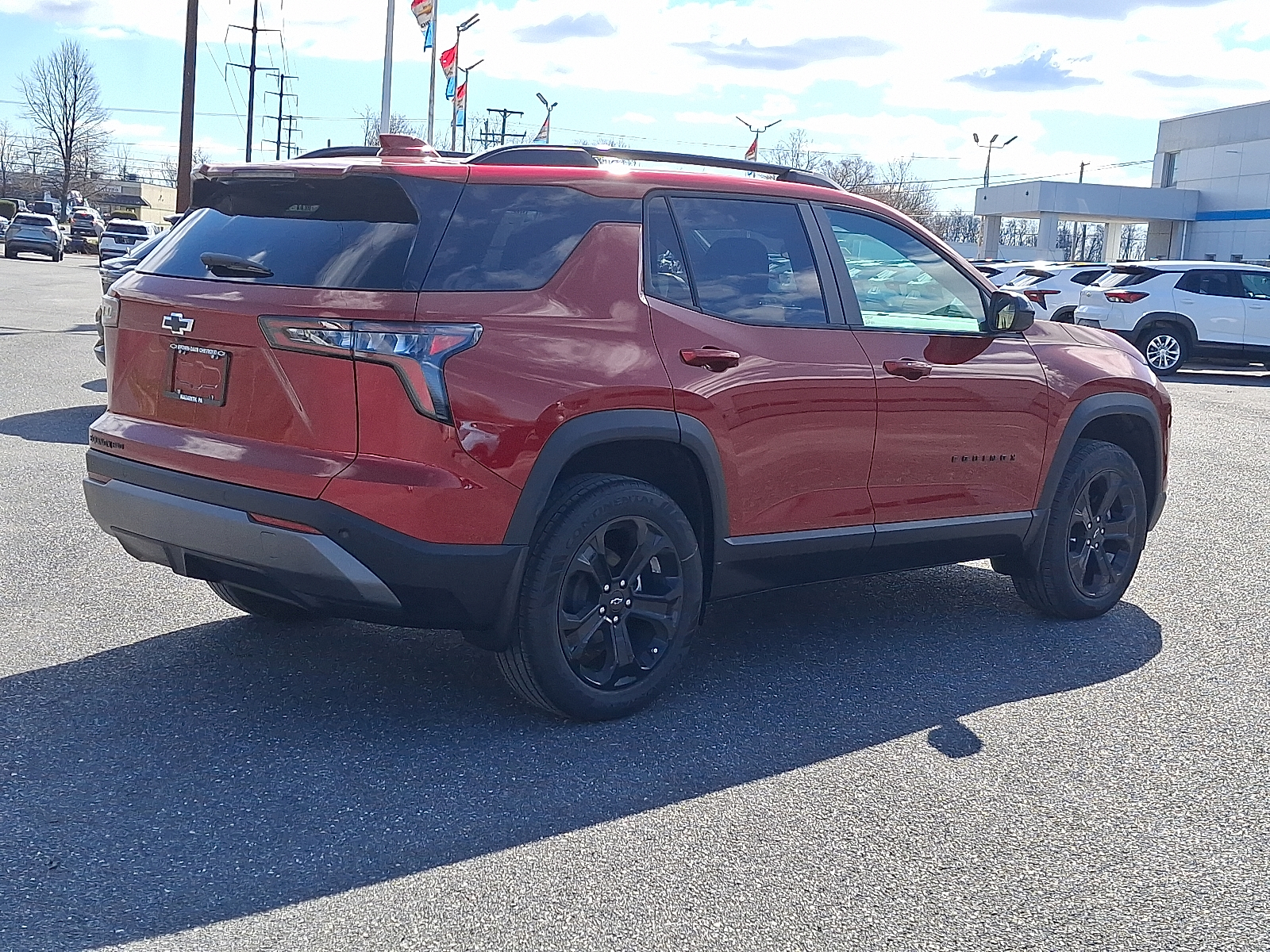 2026 Chevrolet Equinox AWD LT - Radiant Red Tintcoat - GNT exterior view 7
