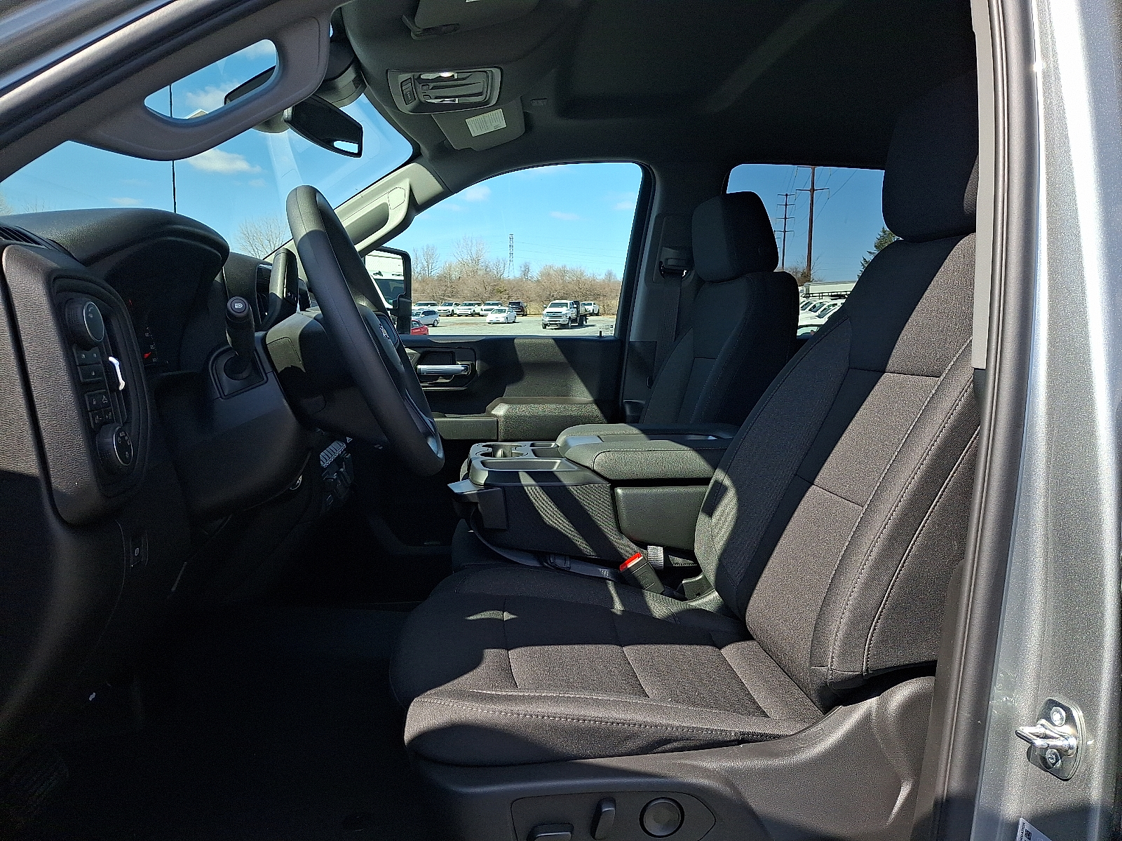 2026 Chevrolet Silverado 2500HD Crew Cab, Standard Bed, WT, 4WD - Sterling Gray Metallic - GXD exterior view 9